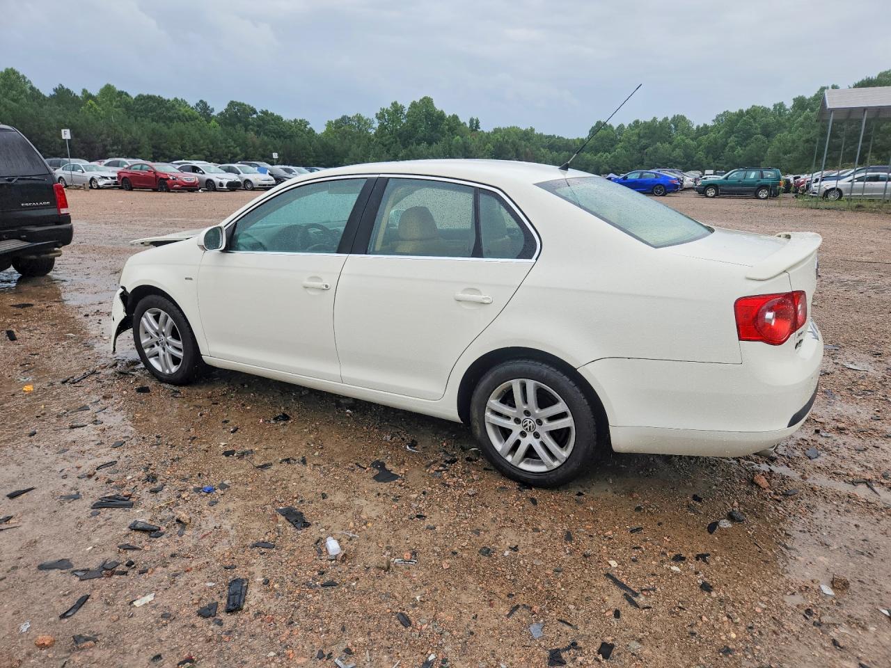 2007 Volkswagen Jetta Wolfsburg Бежевый vin: 3VWEF71K17M198184