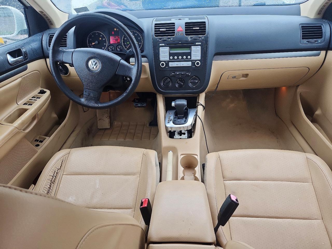2007 Volkswagen Jetta Wolfsburg Бежевый vin: 3VWEF71K17M198184