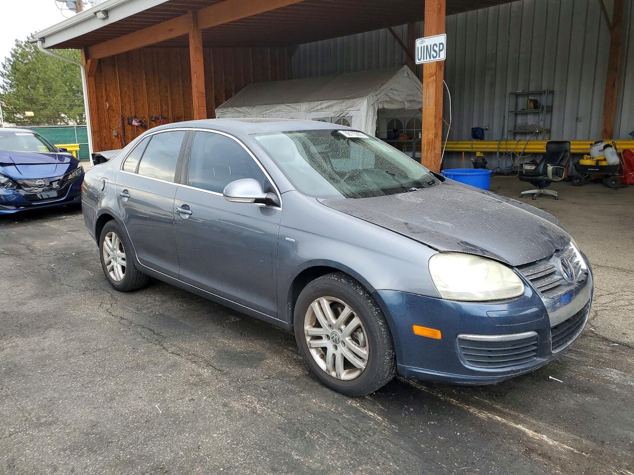 2007 Volkswagen Jetta Wolfsburg Серый vin: 3VWEF71K27M076630