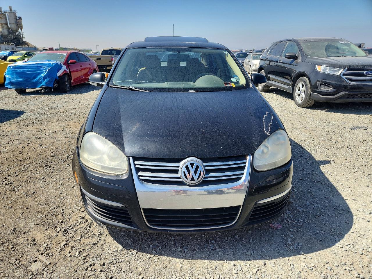 2007 Volkswagen Jetta Wolfsburg Black vin: 3VWEF71K27M082671
