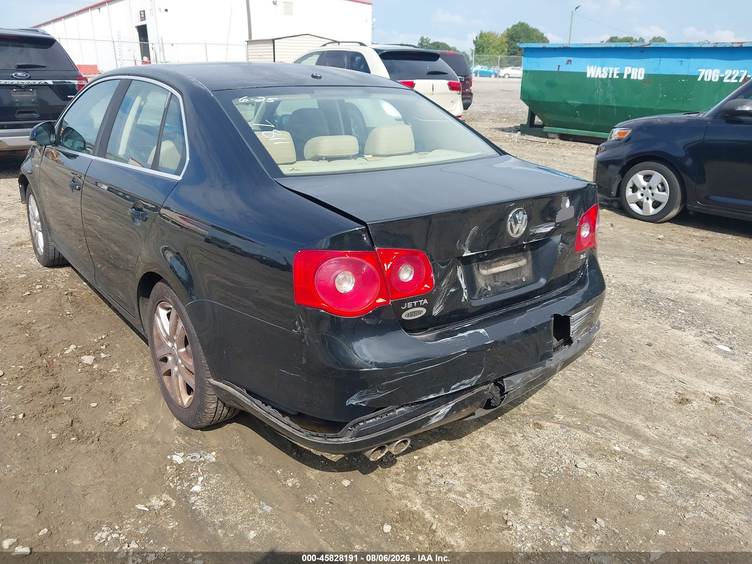 2007 Volkswagen Jetta Wolfsburg Edition Black vin: 3VWEF71K27M187811