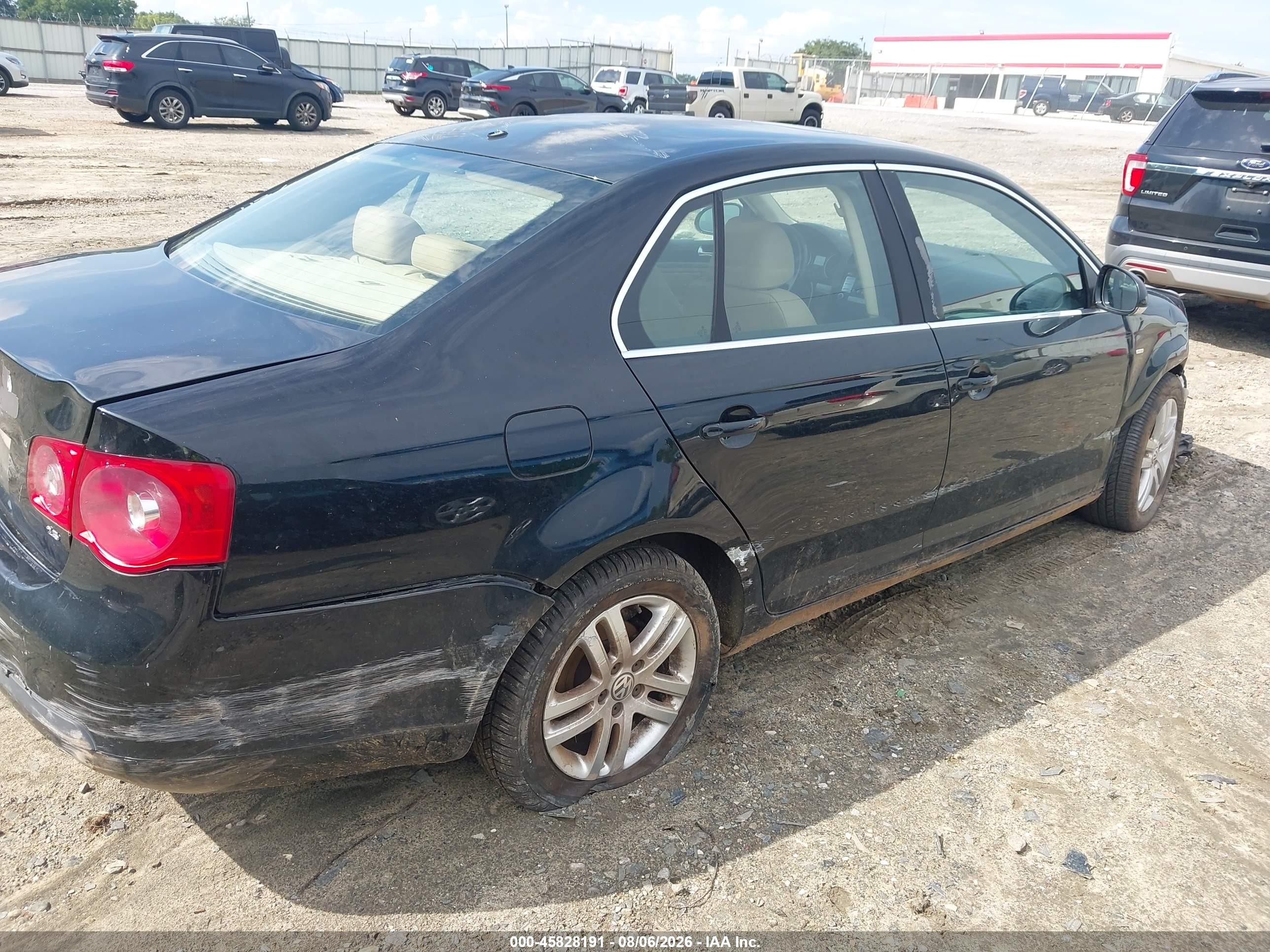 2007 Volkswagen Jetta Wolfsburg Edition Black vin: 3VWEF71K27M187811