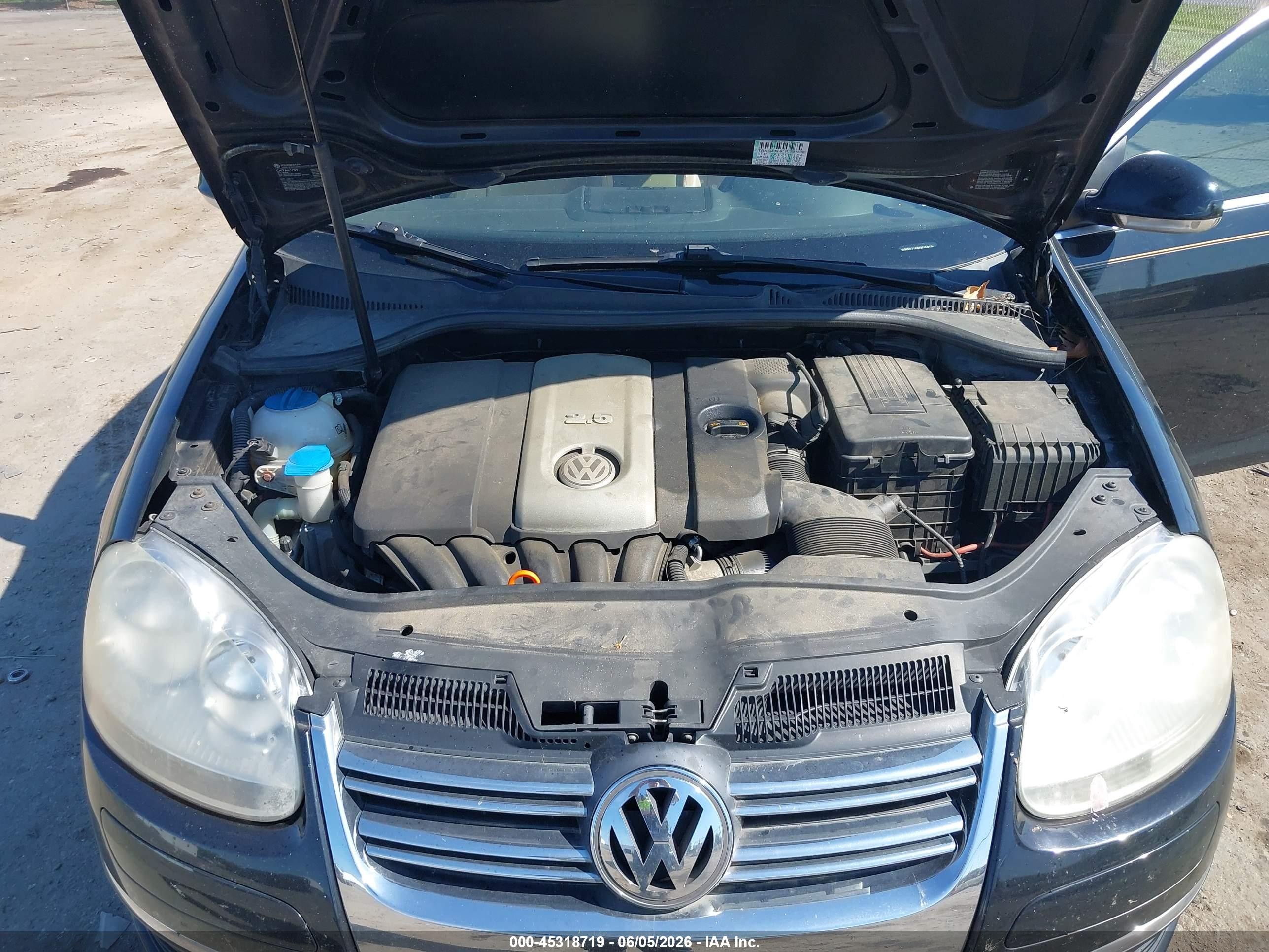 2007 Volkswagen Jetta Wolfsburg Edition Black vin: 3VWEF71K37M159130