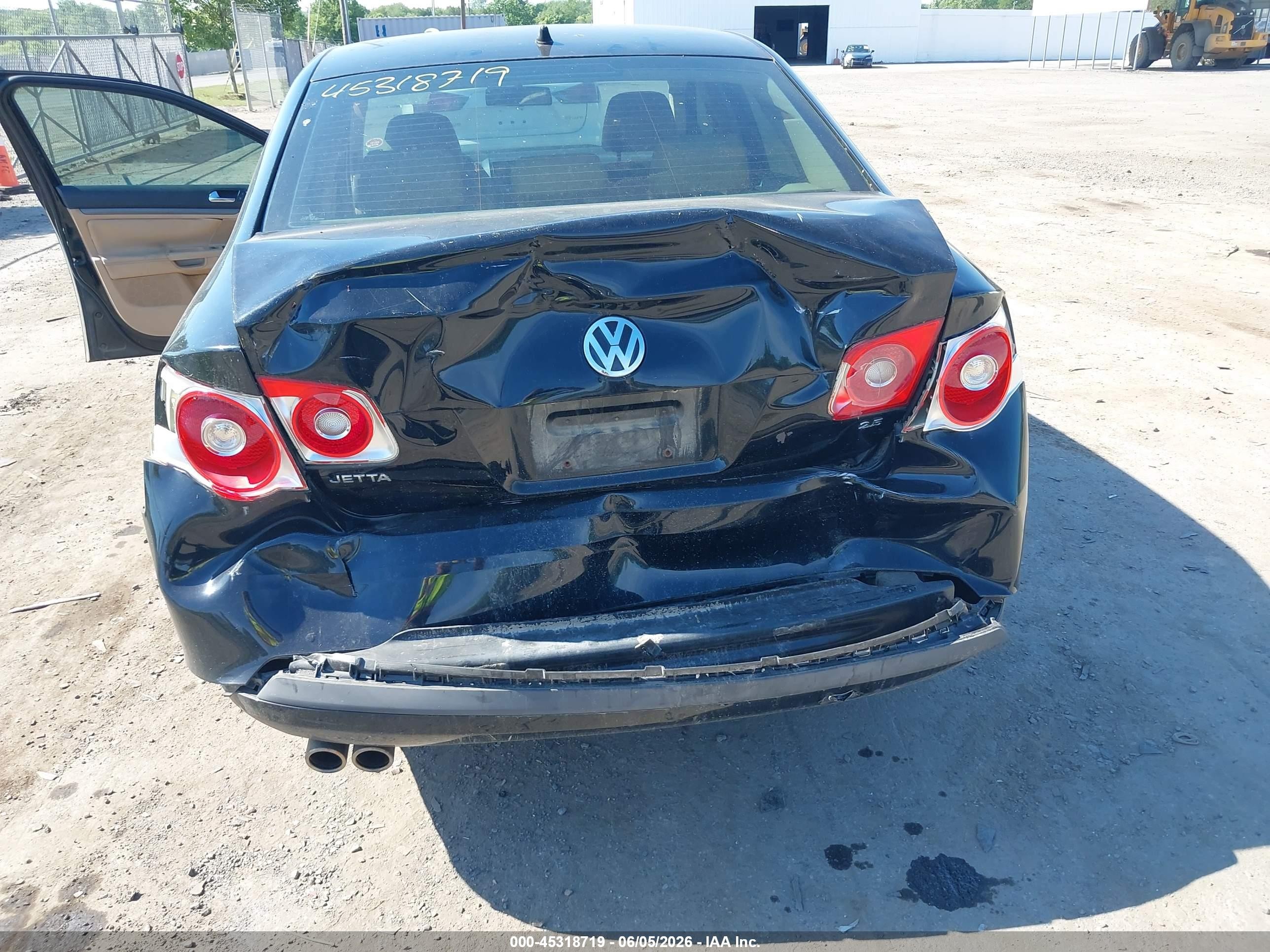 2007 Volkswagen Jetta Wolfsburg Edition Black vin: 3VWEF71K37M159130