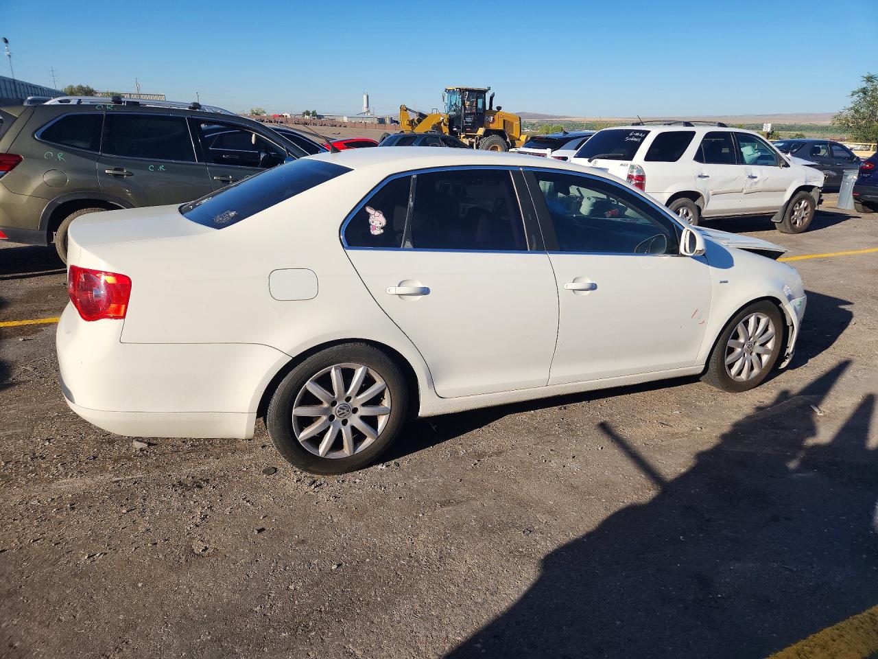 2007 Volkswagen Jetta Wolfsburg White vin: 3VWEF71K47M160979