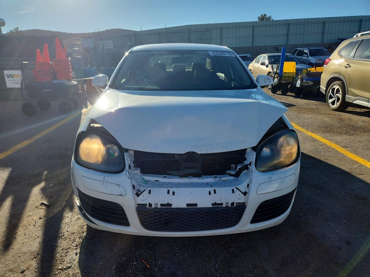 2007 Volkswagen Jetta Wolfsburg White vin: 3VWEF71K47M160979