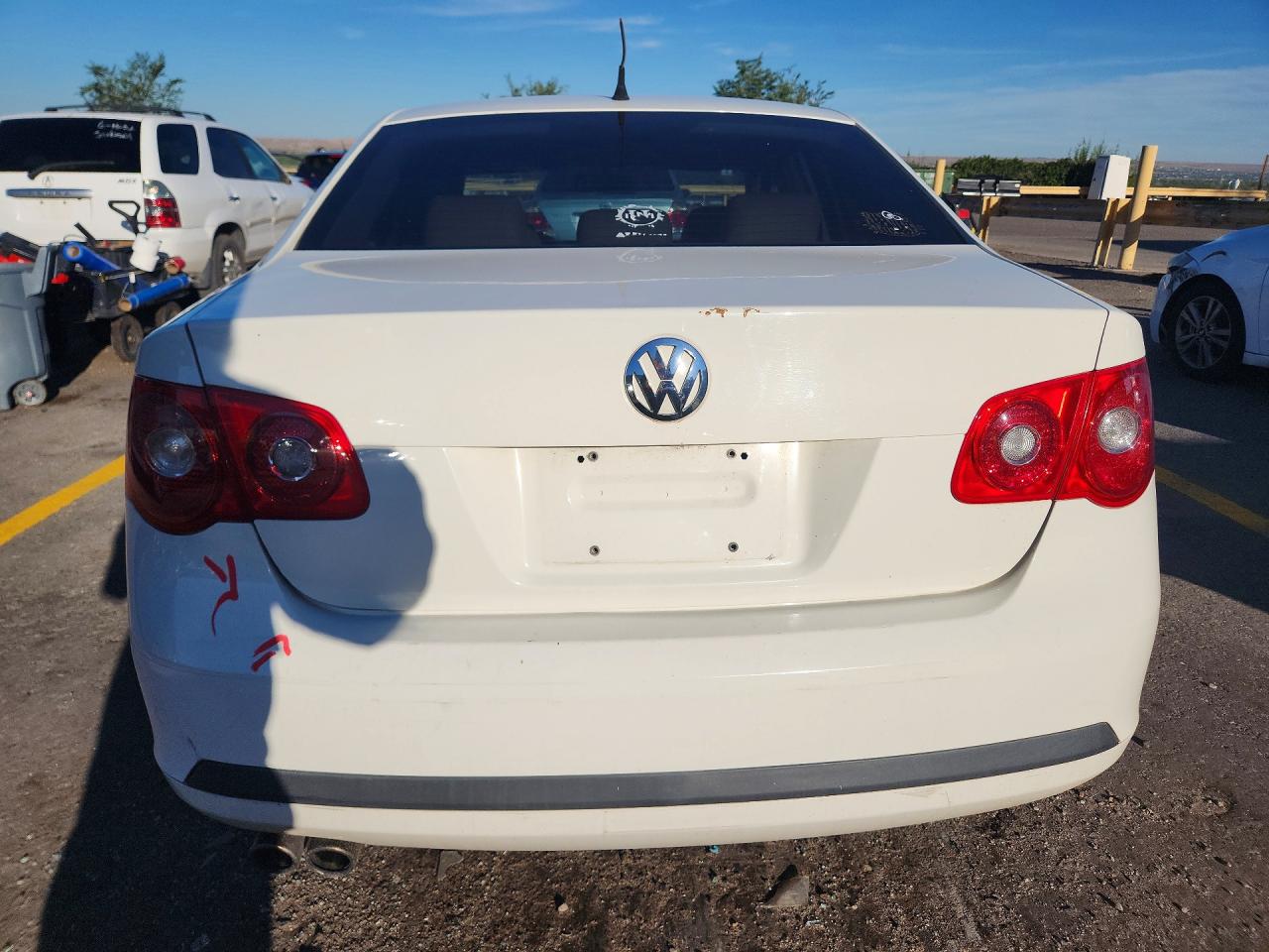 2007 Volkswagen Jetta Wolfsburg White vin: 3VWEF71K47M160979