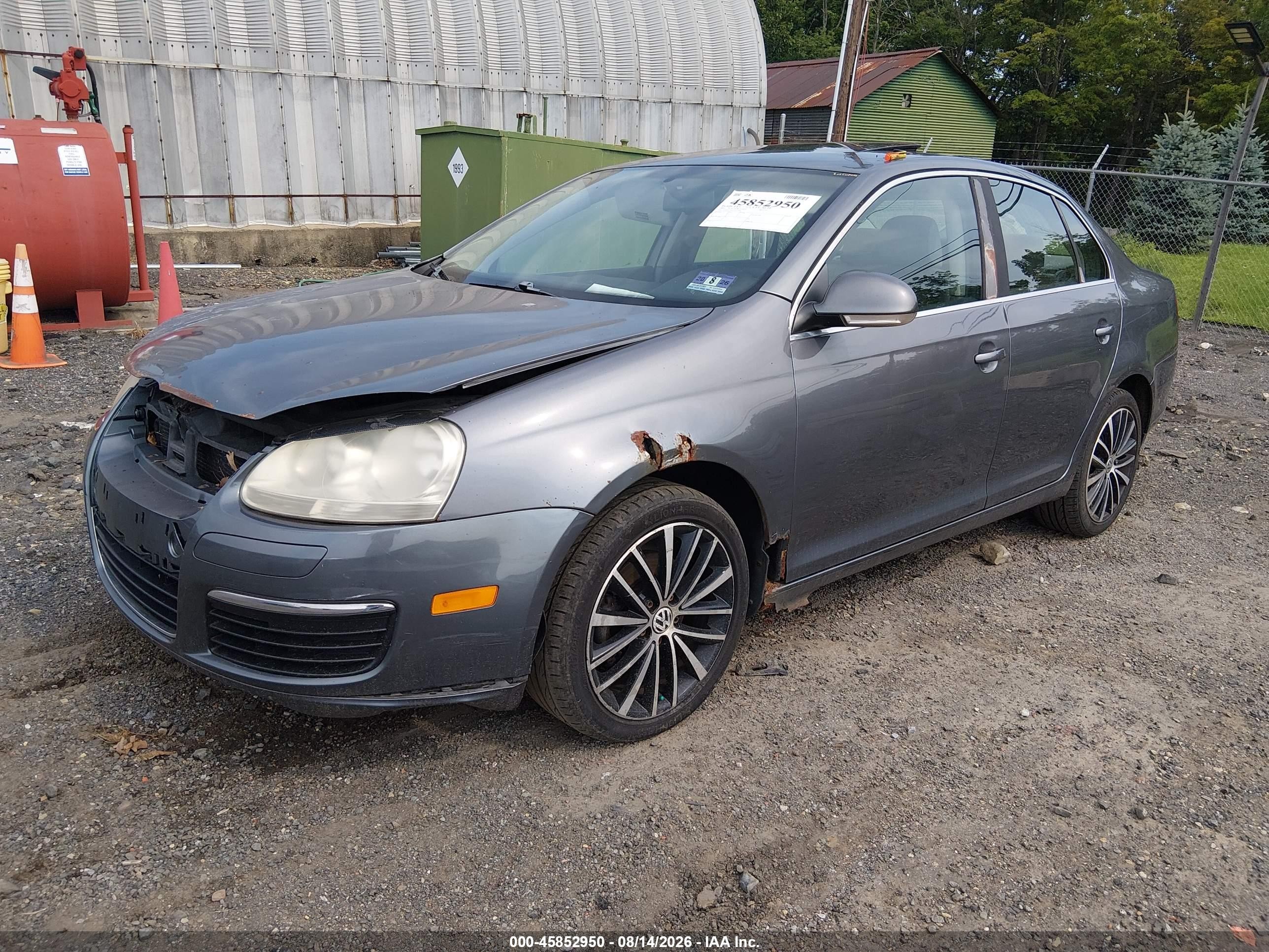 2007 Volkswagen Jetta Wolfsburg Edition Gray vin: 3VWEF71K47M171061