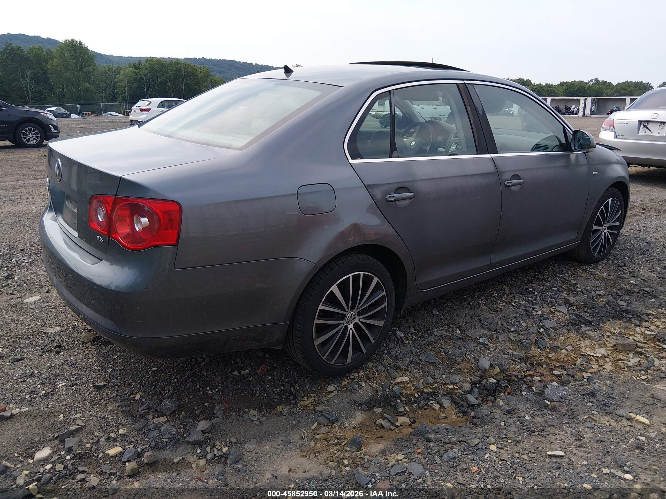 2007 Volkswagen Jetta Wolfsburg Edition Gray vin: 3VWEF71K47M171061