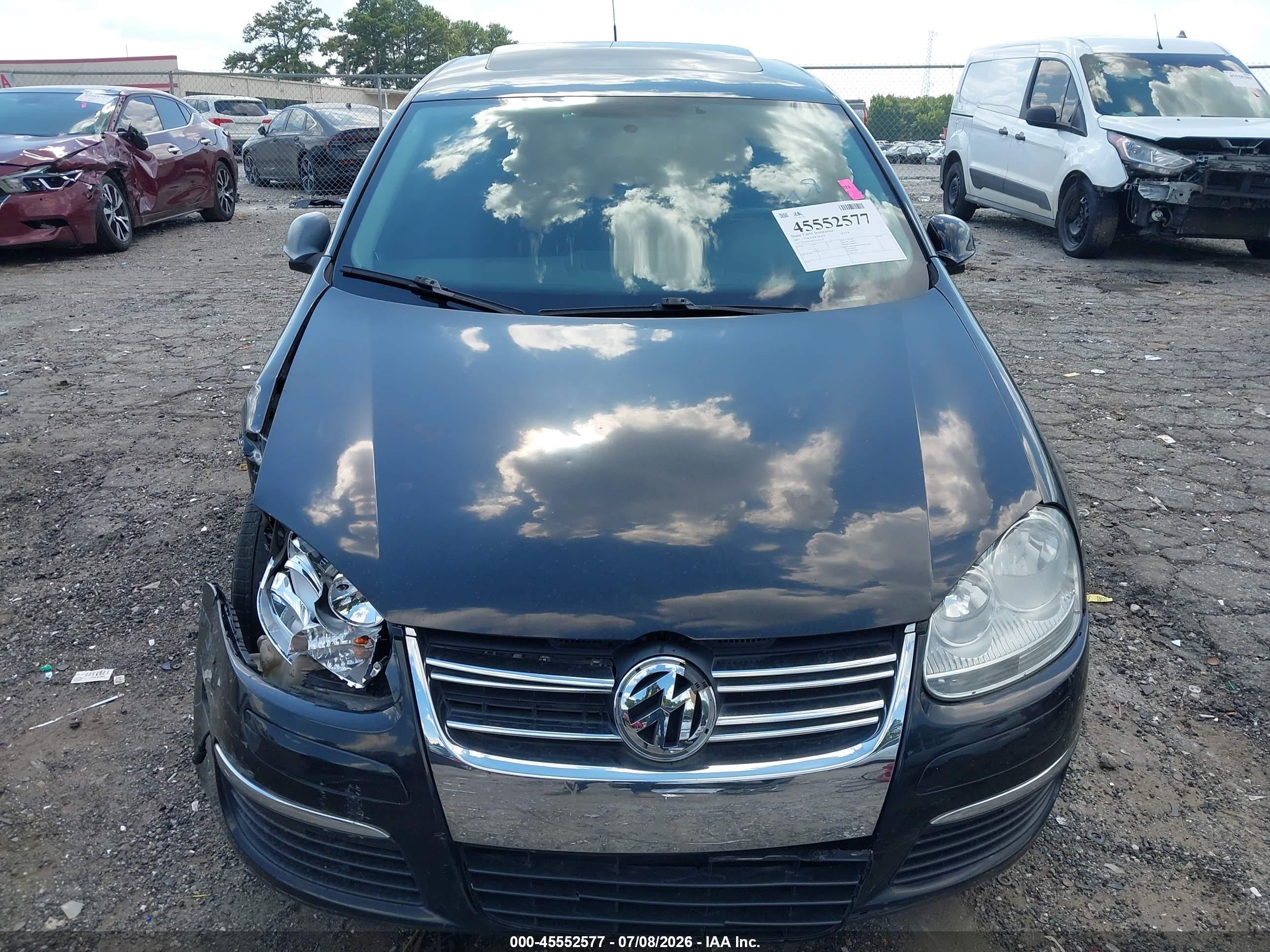 2007 Volkswagen Jetta Wolfsburg Edition Black vin: 3VWEF71K47M182772