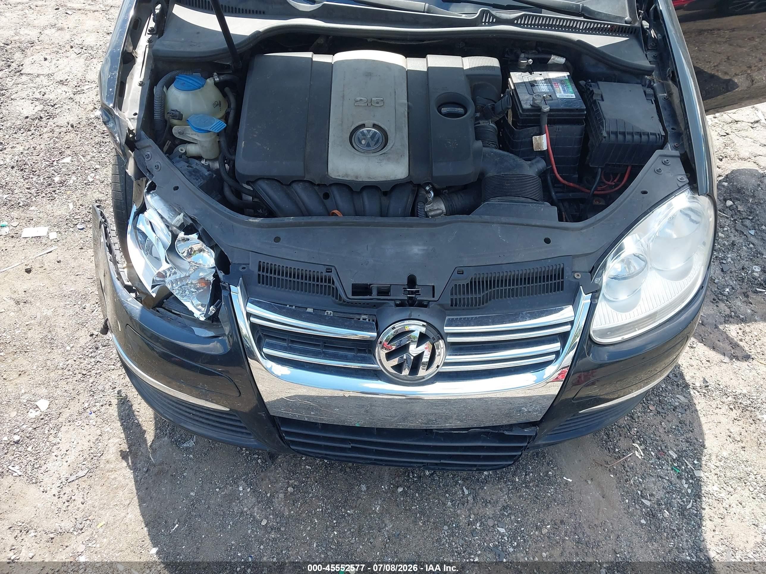 2007 Volkswagen Jetta Wolfsburg Edition Black vin: 3VWEF71K47M182772