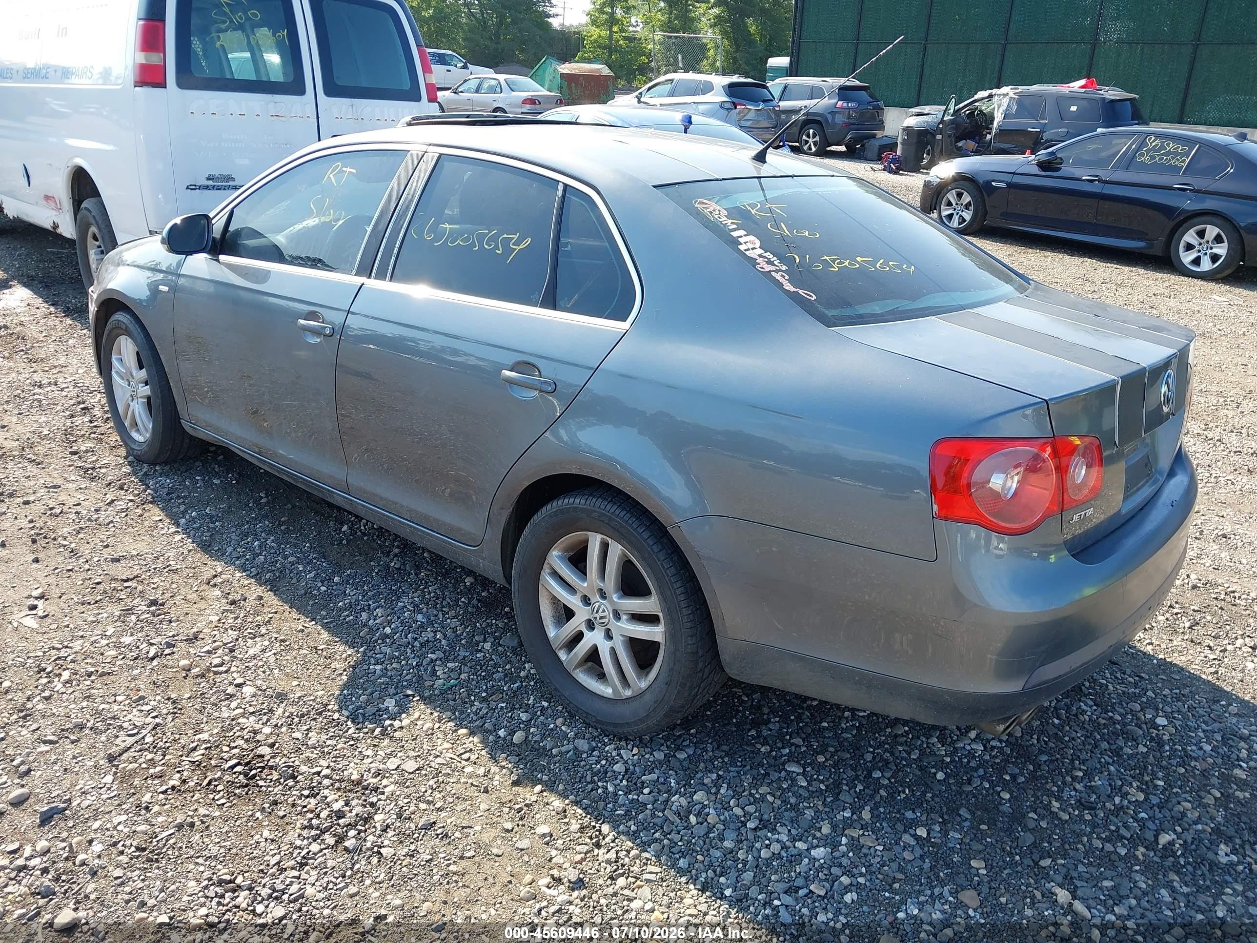 2007 Volkswagen Jetta Wolfsburg Edition Gray vin: 3VWEF71K47M196591