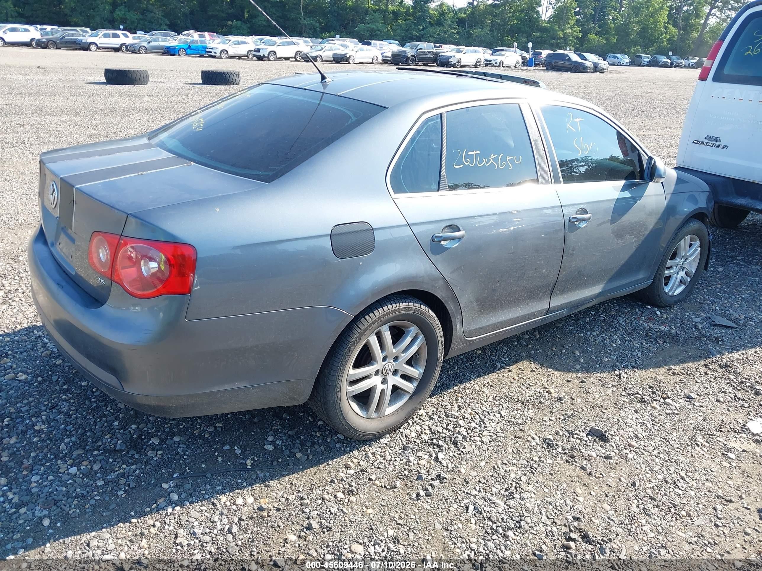 2007 Volkswagen Jetta Wolfsburg Edition Gray vin: 3VWEF71K47M196591