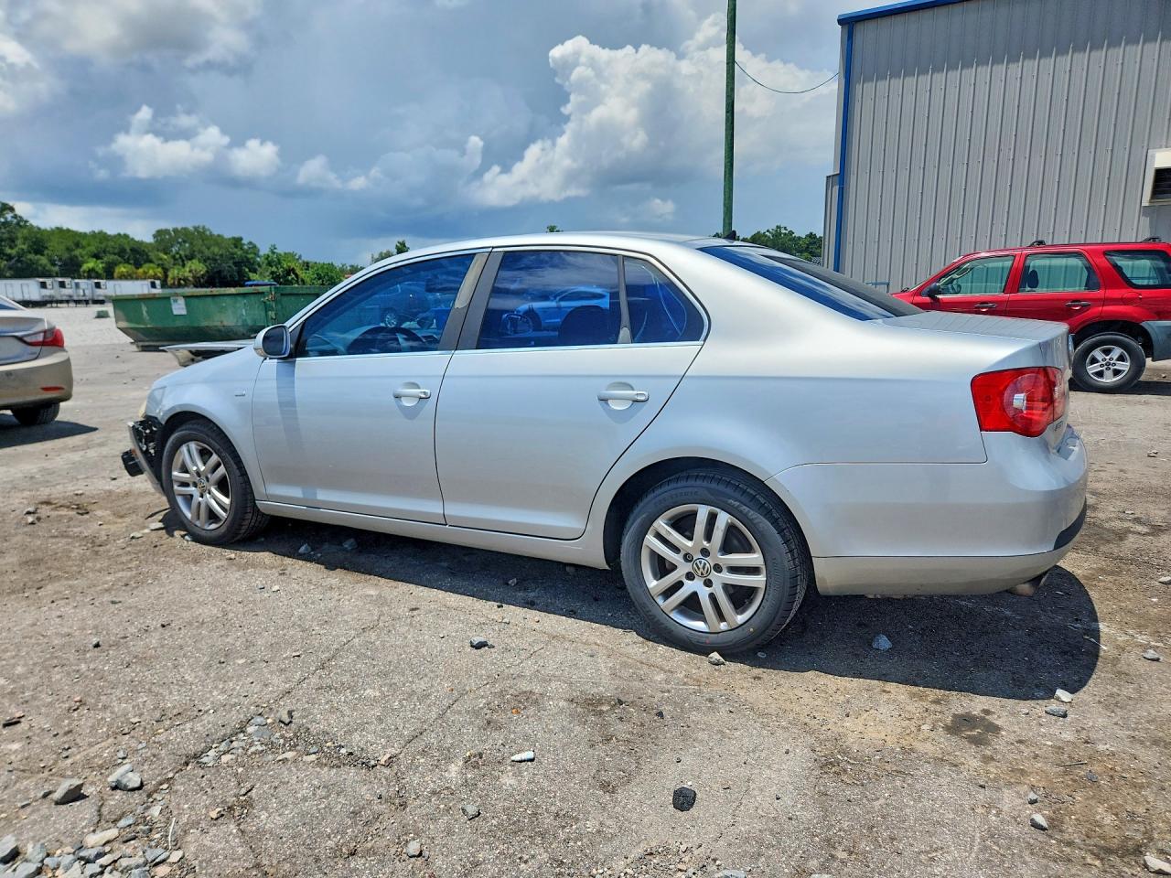 2007 Volkswagen Jetta Wolfsburg Silver vin: 3VWEF71K57M076847