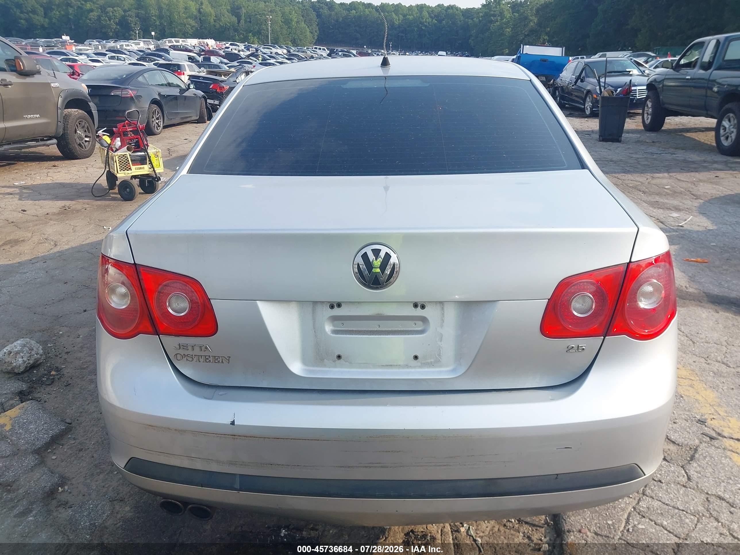 2007 Volkswagen Jetta Wolfsburg Edition Silver vin: 3VWEF71K57M133127