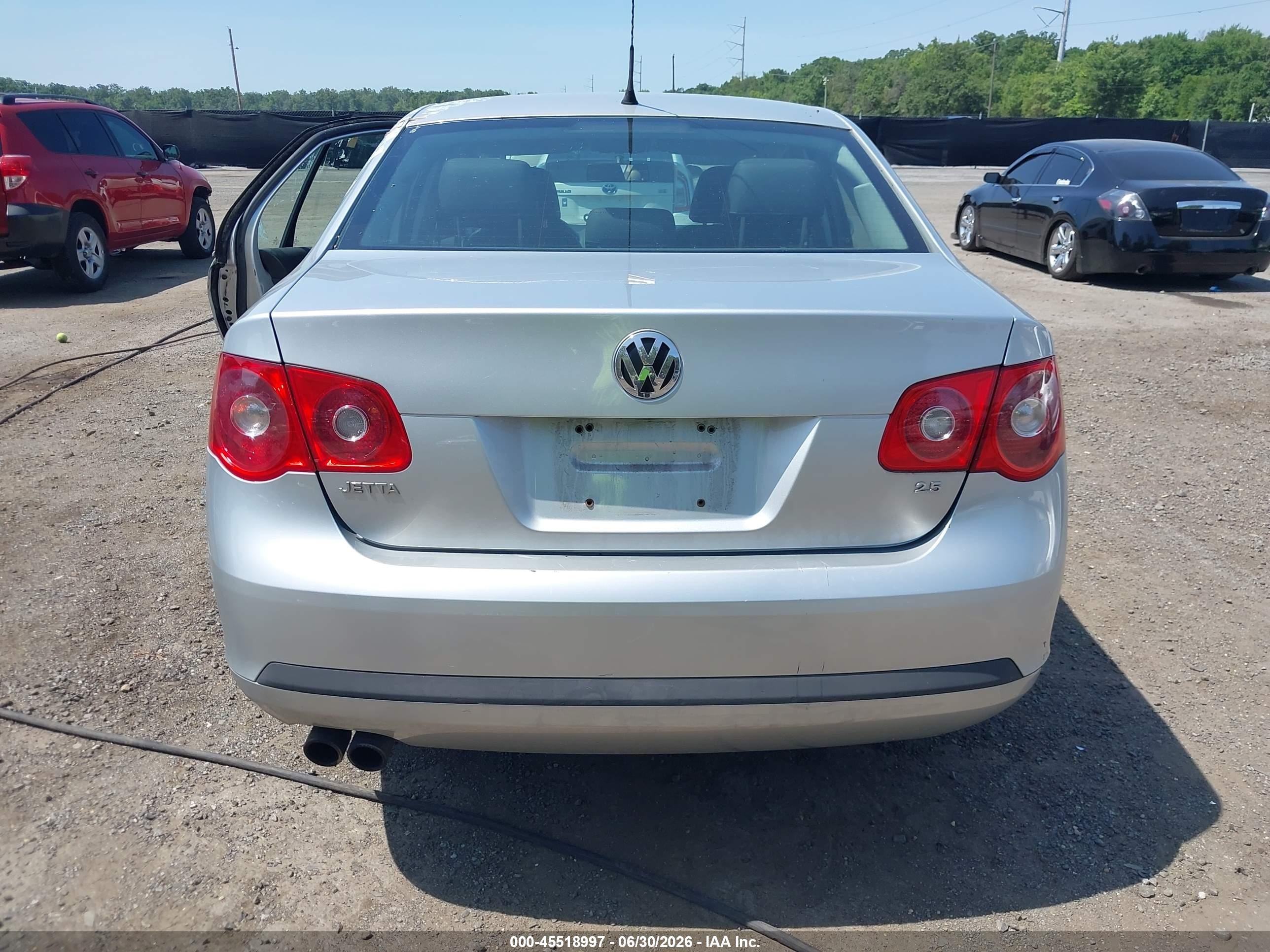 2007 Volkswagen Jetta Wolfsburg Edition Серебряный vin: 3VWEF71K77M084450