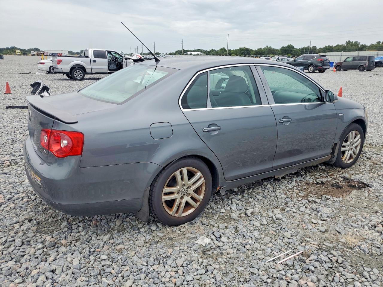 2007 Volkswagen Jetta Wolfsburg Charcoal vin: 3VWEF71K77M144324