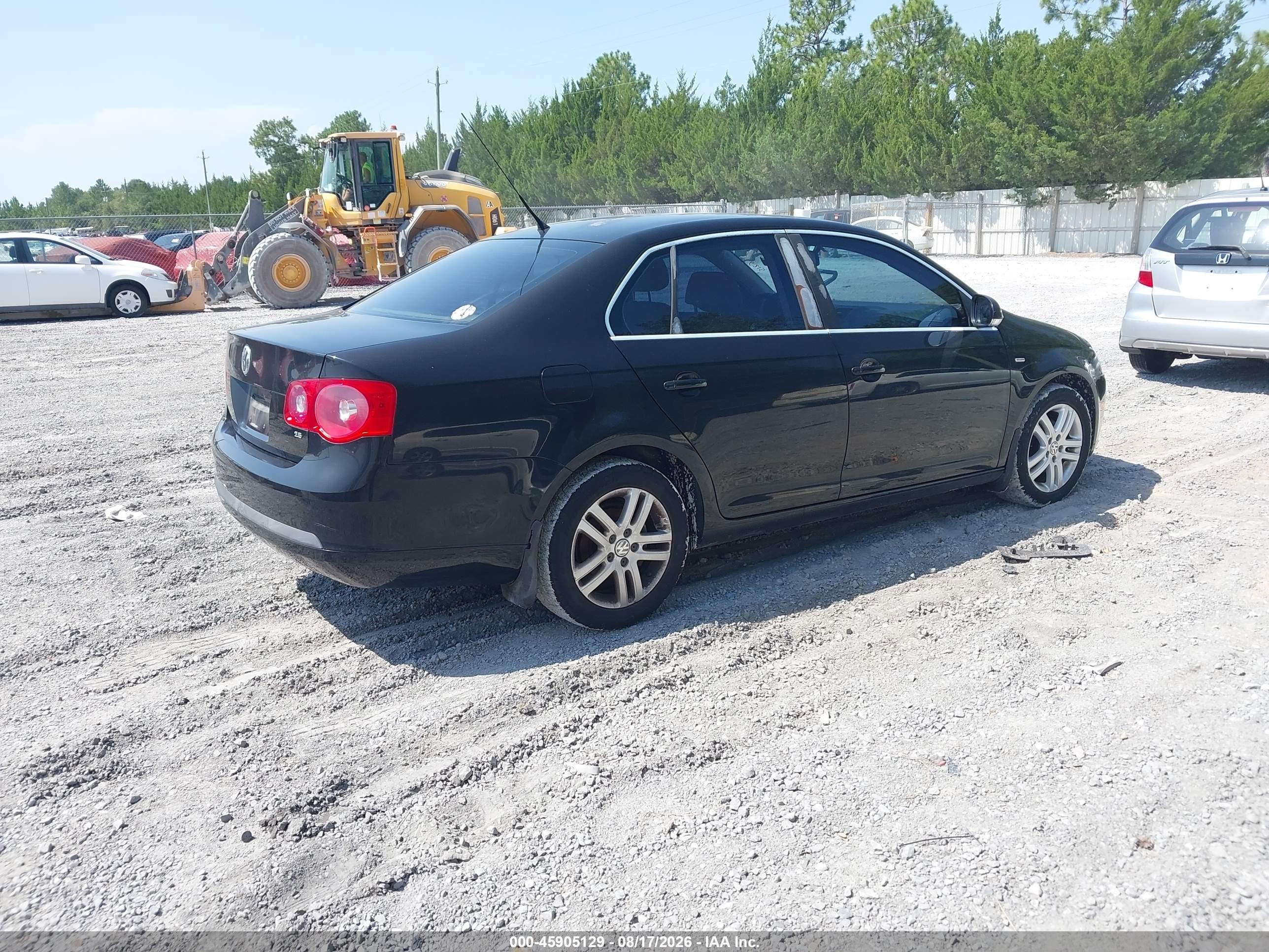 2007 Volkswagen Jetta Wolfsburg Edition Black vin: 3VWEF71K77M189148