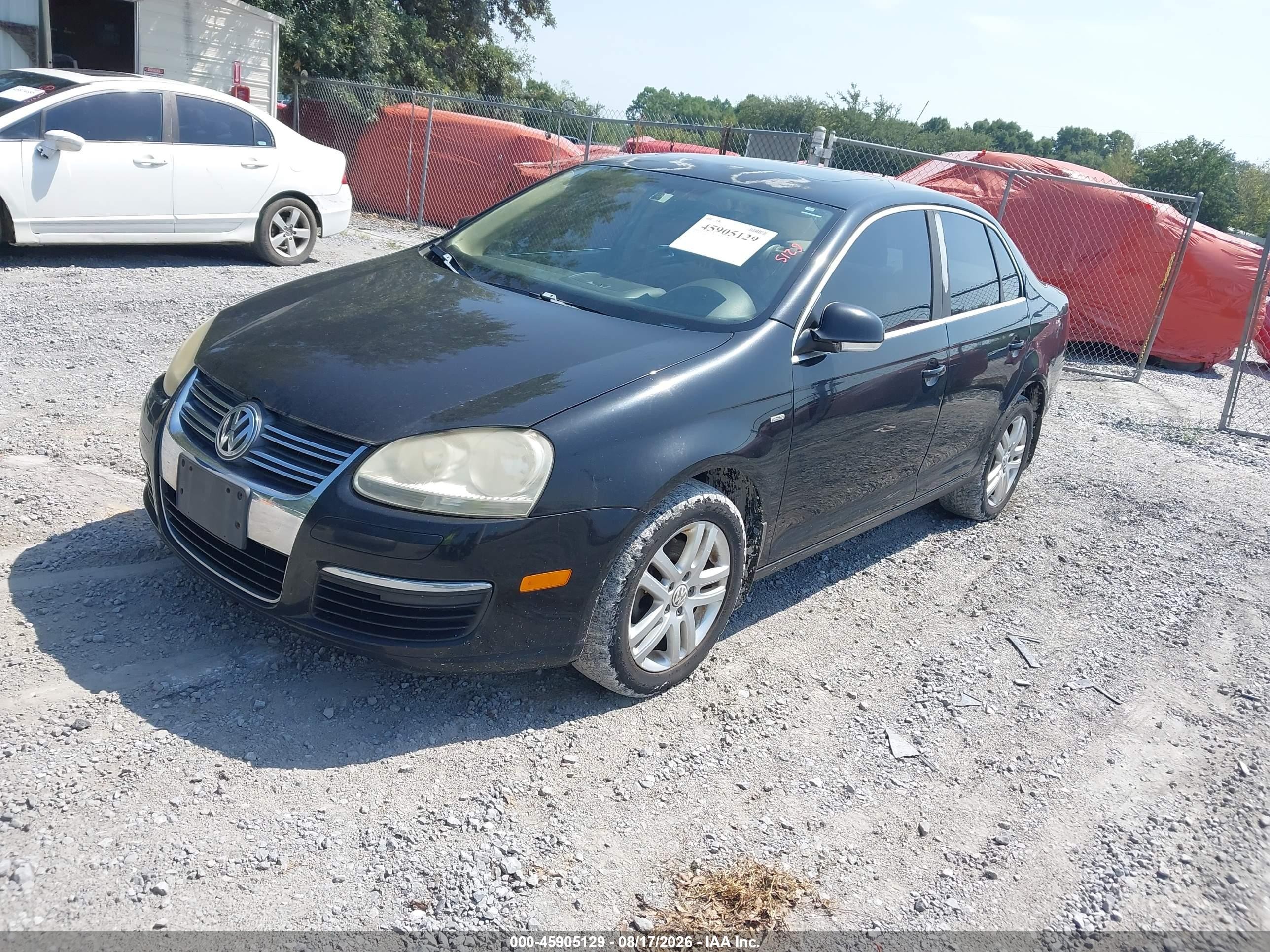 2007 Volkswagen Jetta Wolfsburg Edition Black vin: 3VWEF71K77M189148