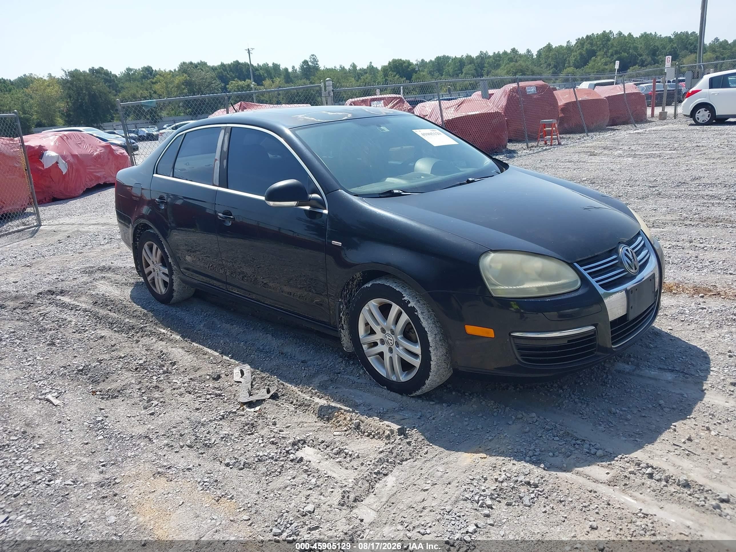 2007 Volkswagen Jetta Wolfsburg Edition Black vin: 3VWEF71K77M189148