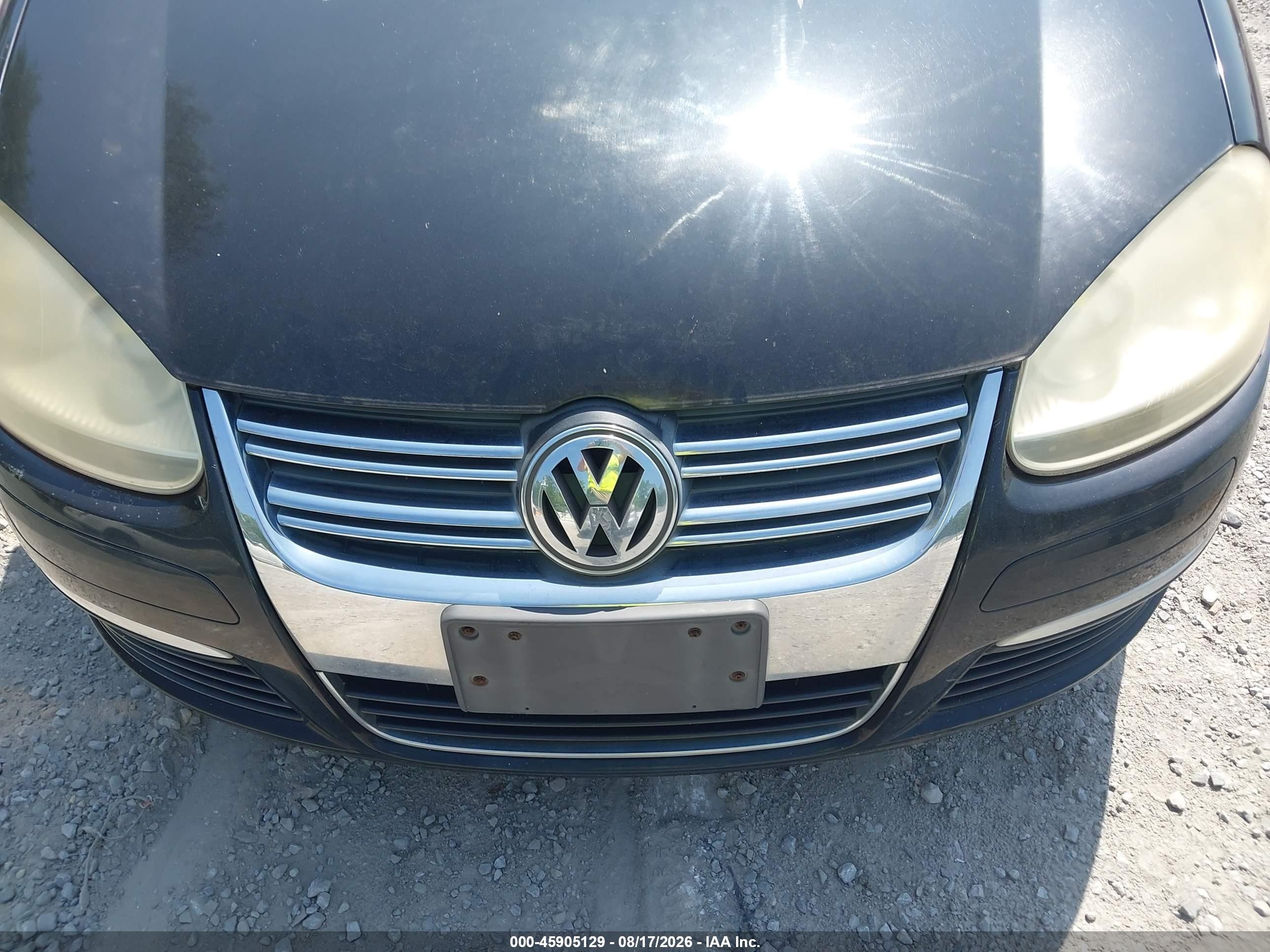 2007 Volkswagen Jetta Wolfsburg Edition Black vin: 3VWEF71K77M189148