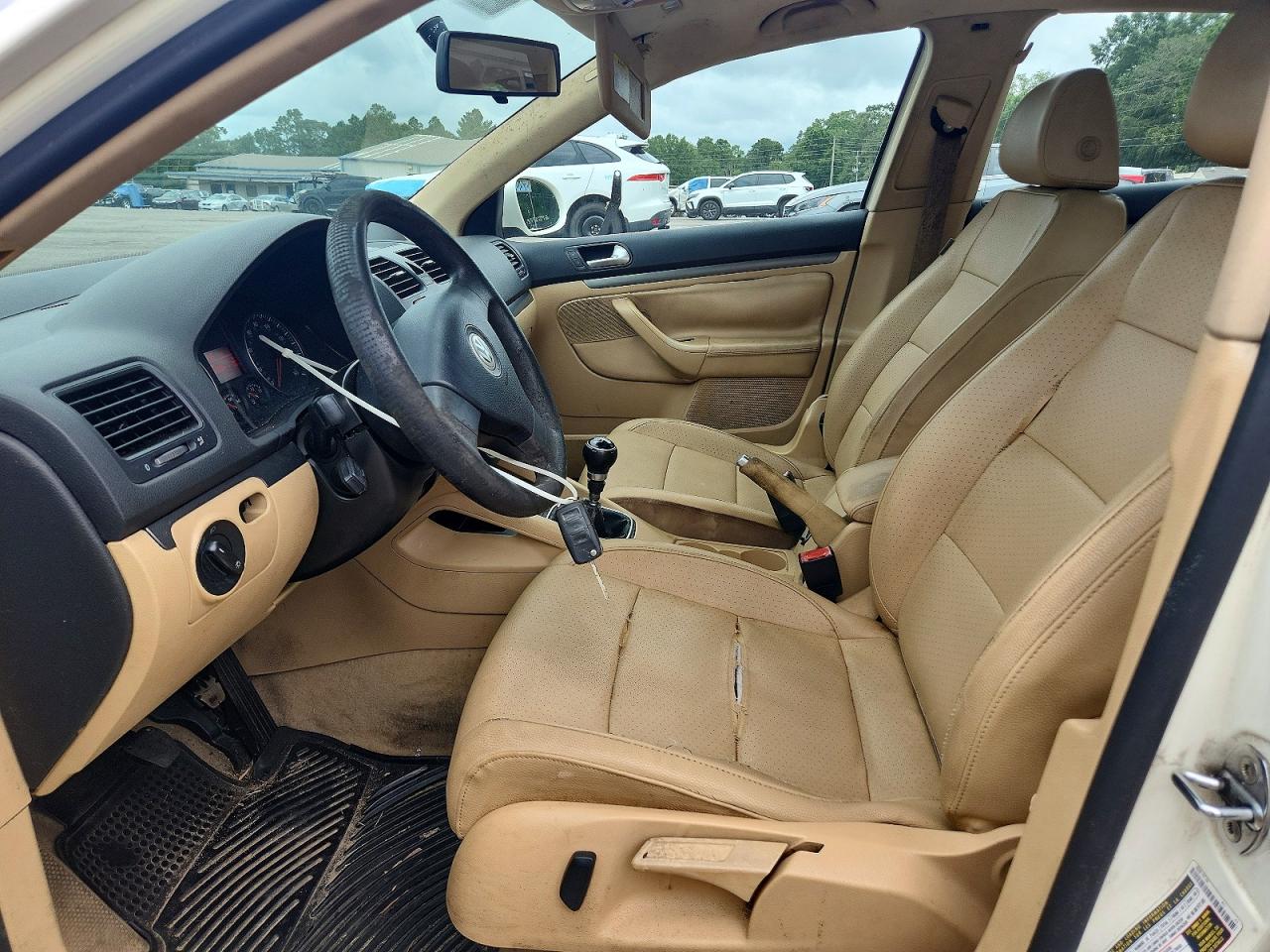 2007 Volkswagen Jetta Wolfsburg White vin: 3VWEF71K87M071223