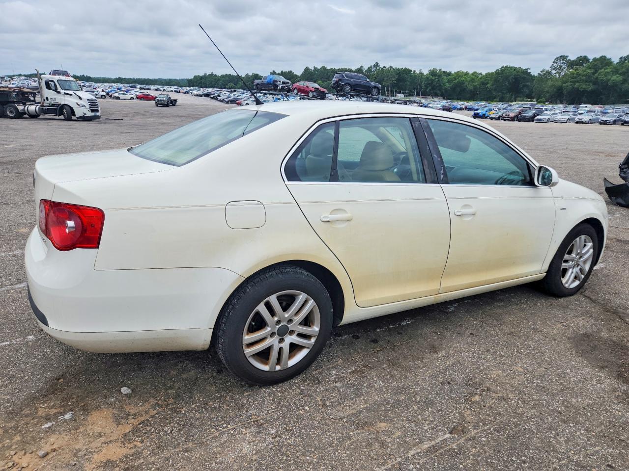 2007 Volkswagen Jetta Wolfsburg White vin: 3VWEF71K87M071223