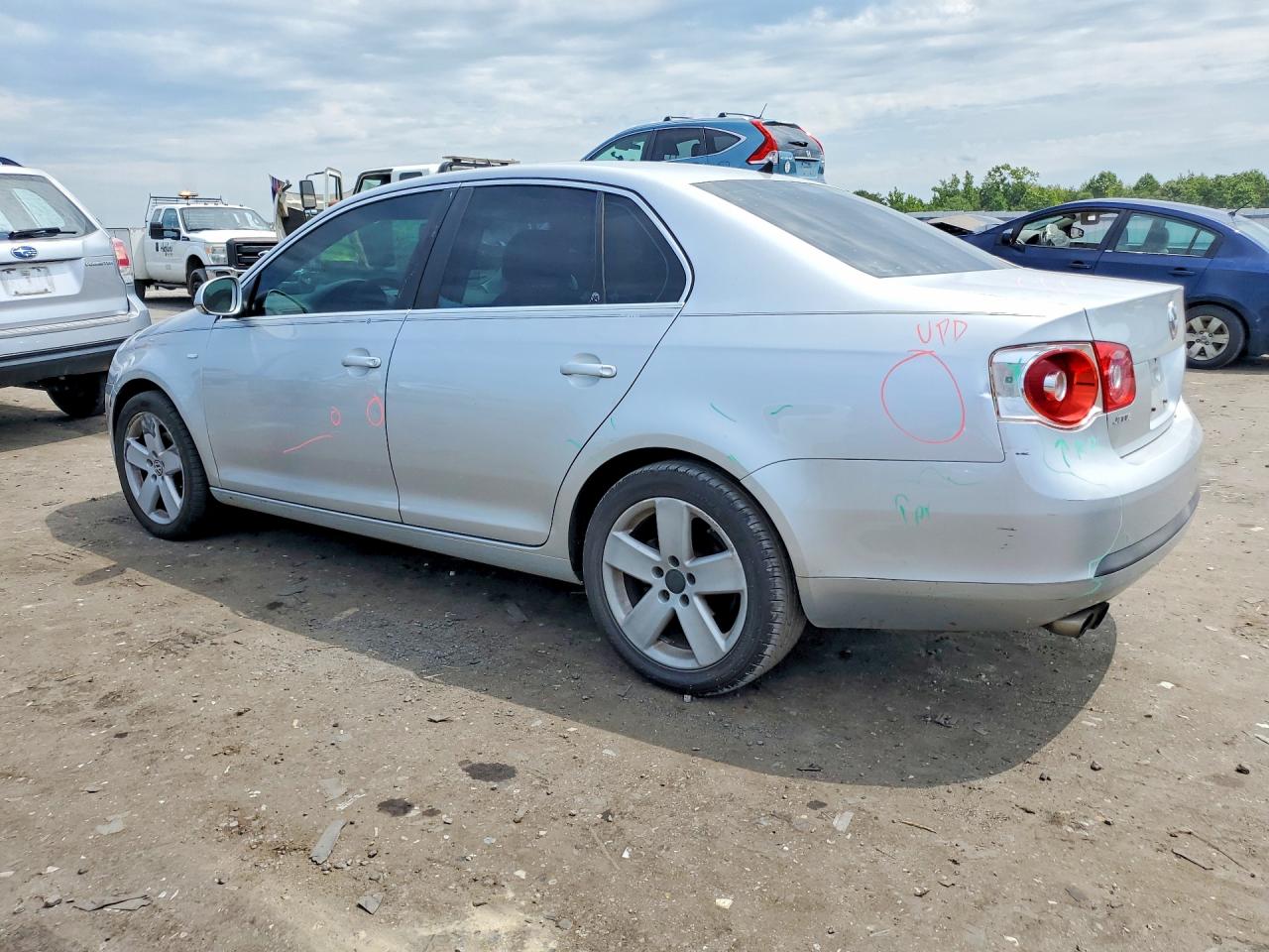 2007 Volkswagen Jetta Wolfsburg Silver vin: 3VWEF71K97M156345