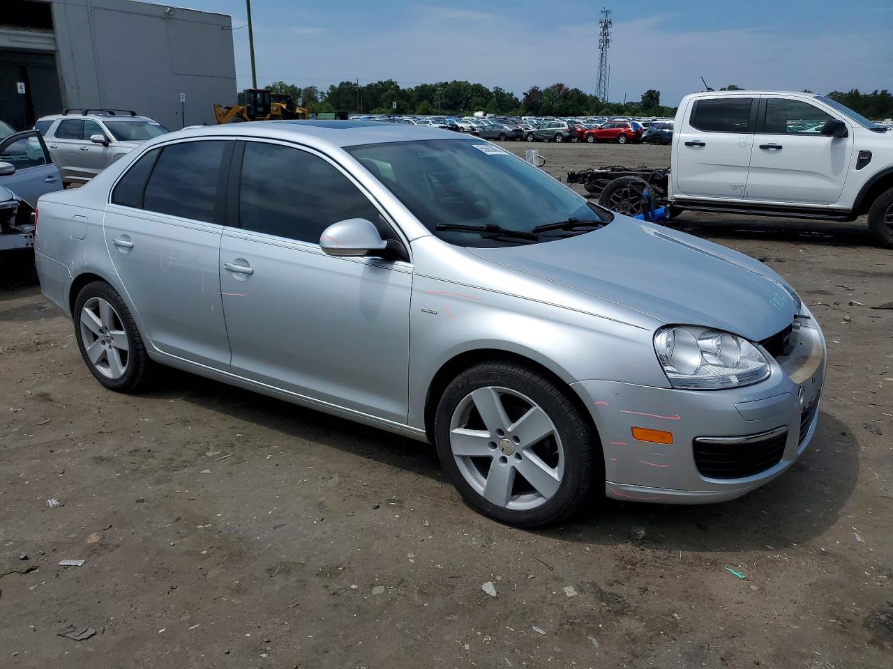2007 Volkswagen Jetta Wolfsburg Silver vin: 3VWEF71K97M156345