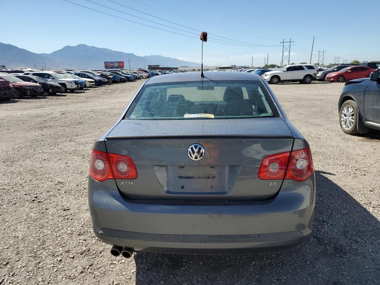 2007 Volkswagen Jetta Wolfsburg Gray vin: 3VWEG71K07M081354