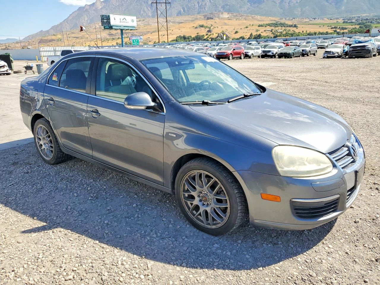2007 Volkswagen Jetta Wolfsburg Gray vin: 3VWEG71K07M081354