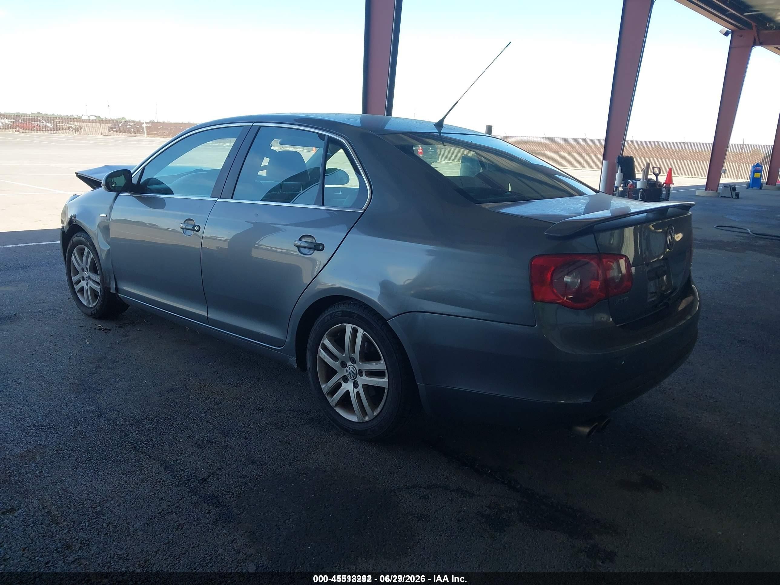 2007 Volkswagen Jetta Wolfsburg Edition Gray vin: 3VWEG71K17M136989