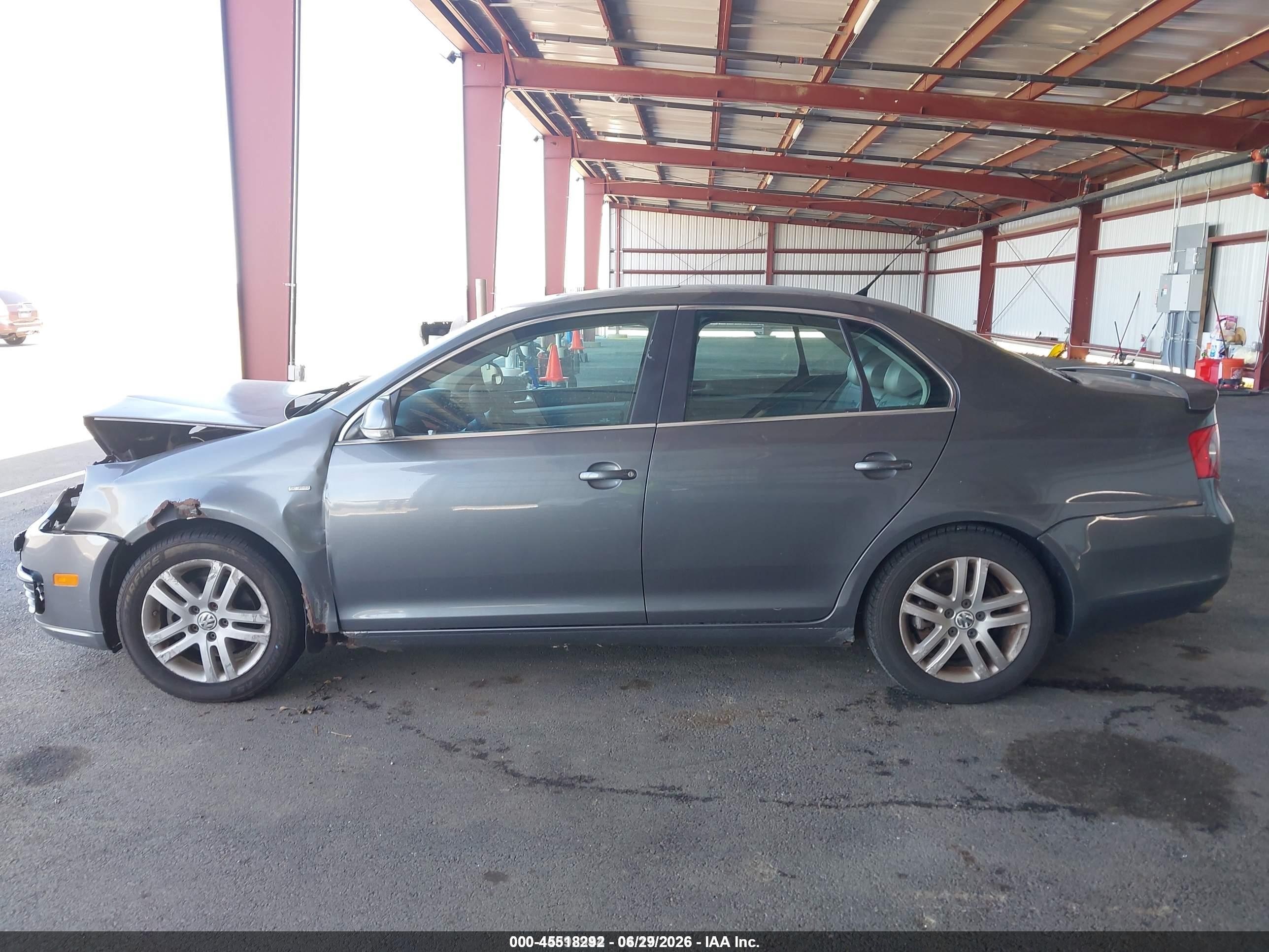 2007 Volkswagen Jetta Wolfsburg Edition Gray vin: 3VWEG71K17M136989