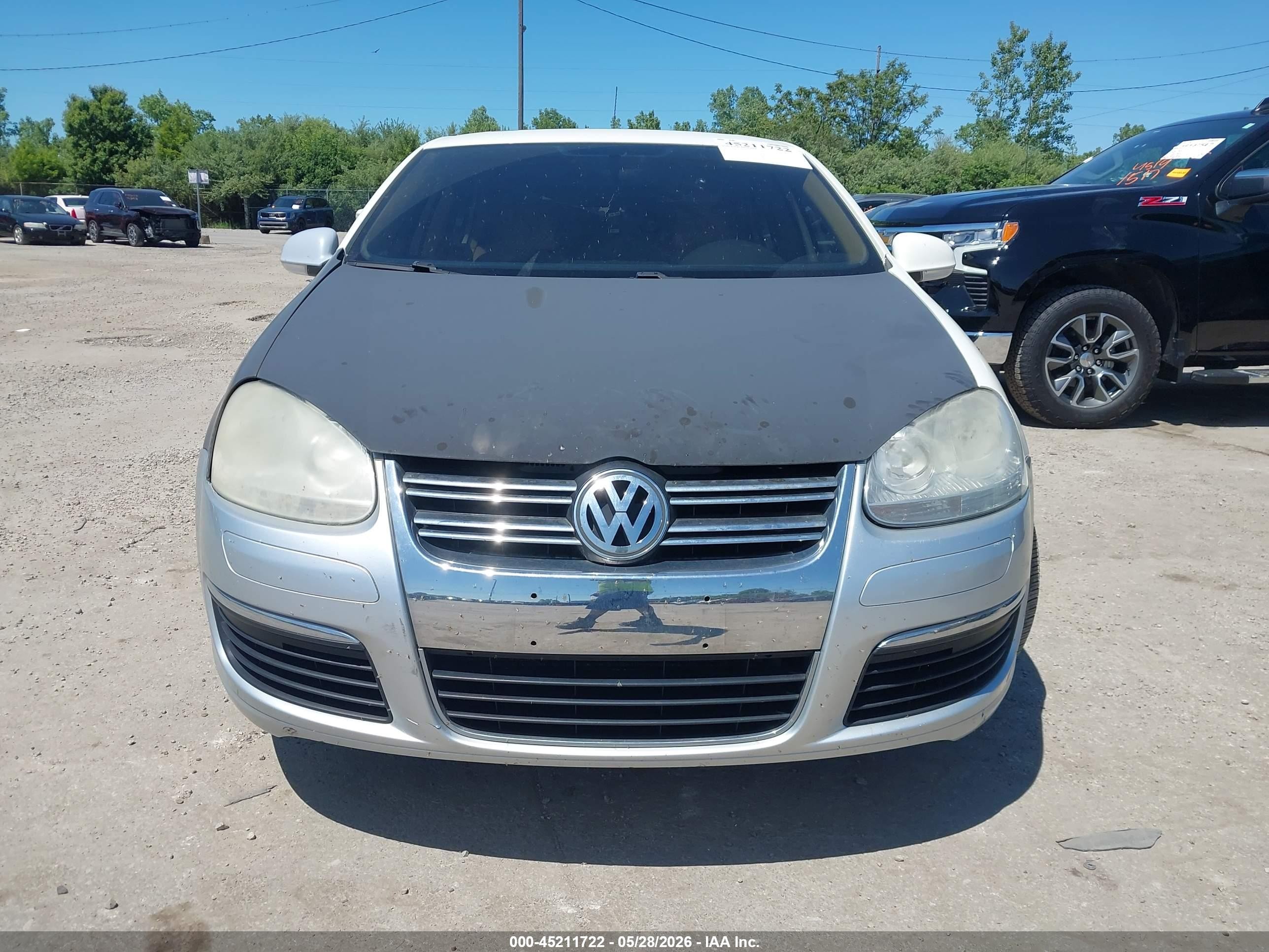 2007 Volkswagen Jetta Wolfsburg Edition White vin: 3VWEG71K27M144776