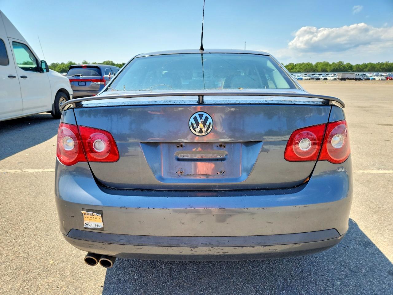 2007 Volkswagen Jetta Wolfsburg Серый vin: 3VWEG71K47M078697