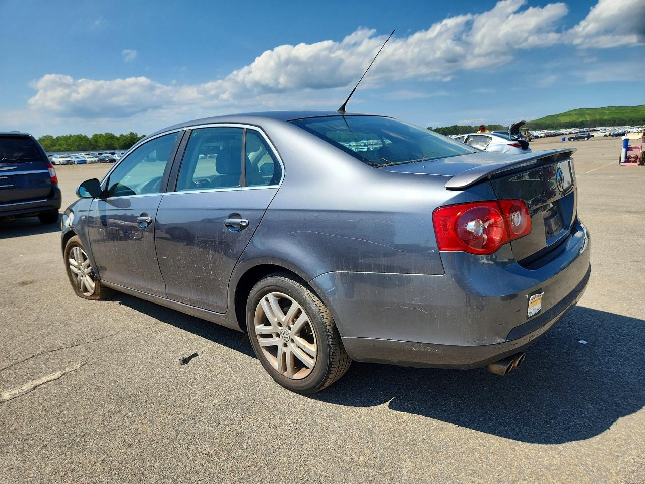 2007 Volkswagen Jetta Wolfsburg Серый vin: 3VWEG71K47M078697