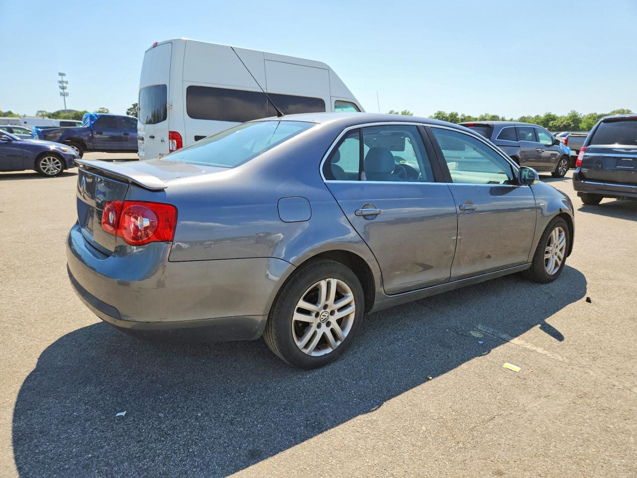 2007 Volkswagen Jetta Wolfsburg Серый vin: 3VWEG71K47M078697