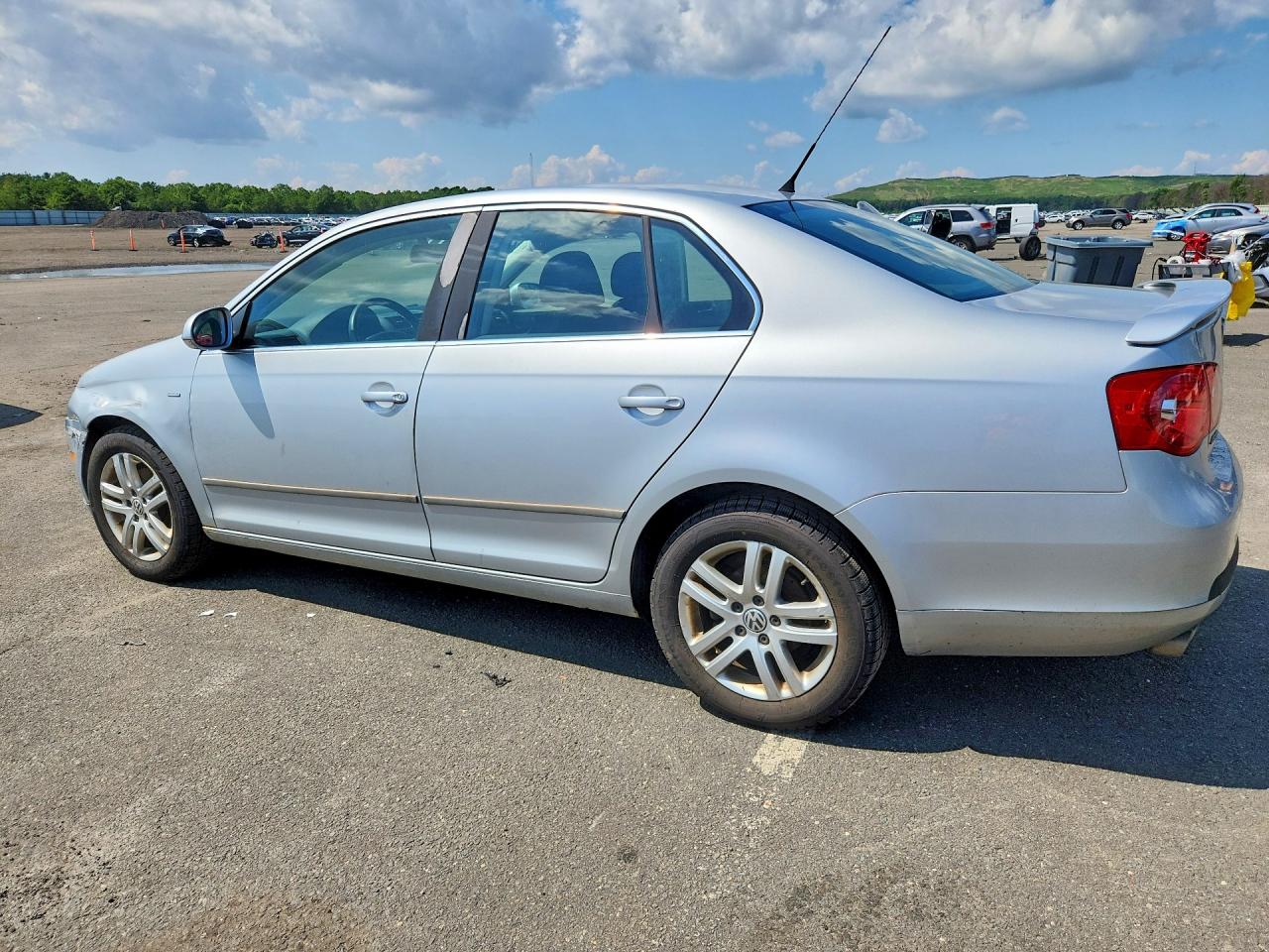 2007 Volkswagen Jetta Wolfsburg Silver vin: 3VWEG71K57M072911
