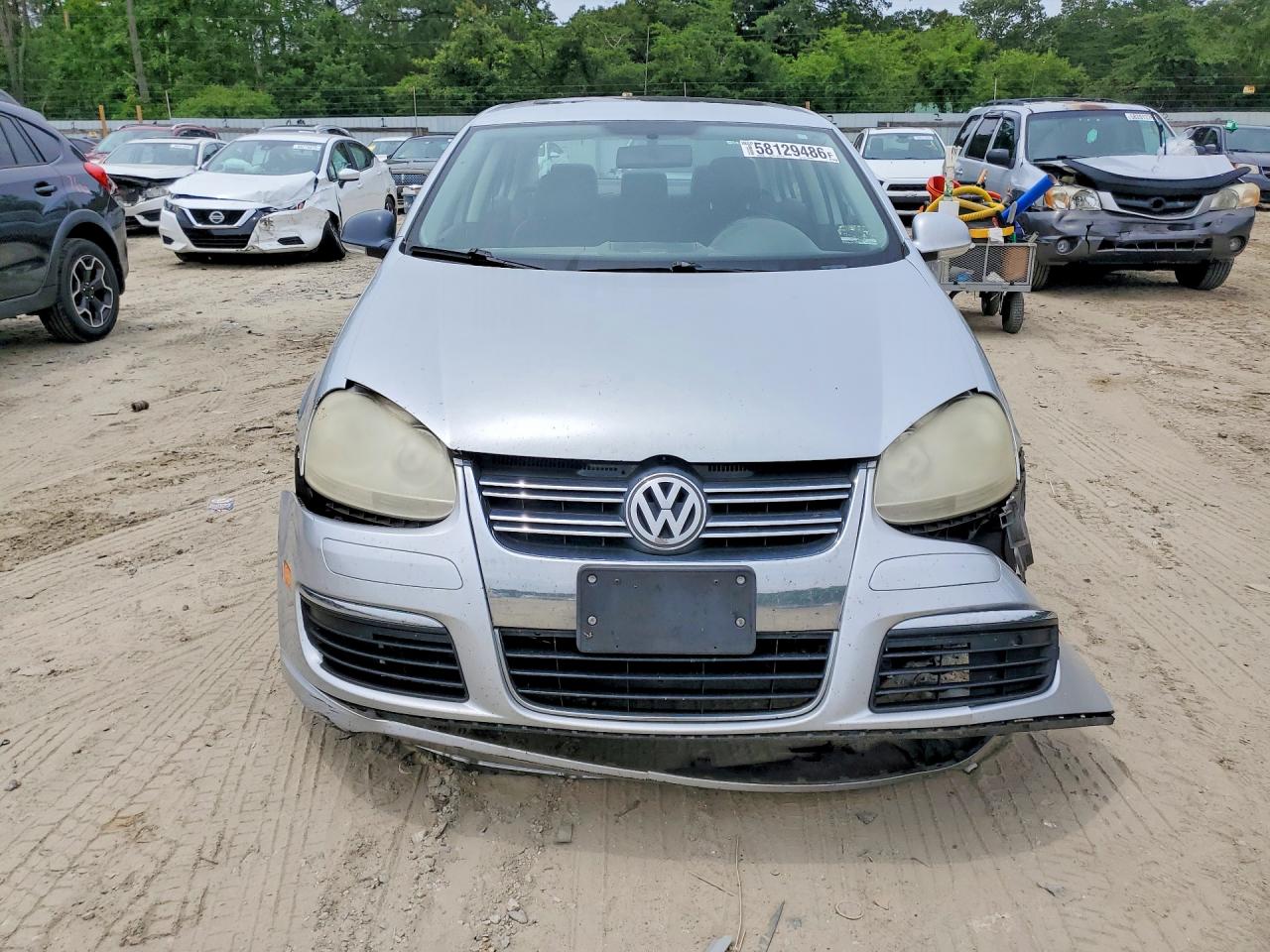 2007 Volkswagen Jetta Wolfsburg Silver vin: 3VWEG71K57M142018