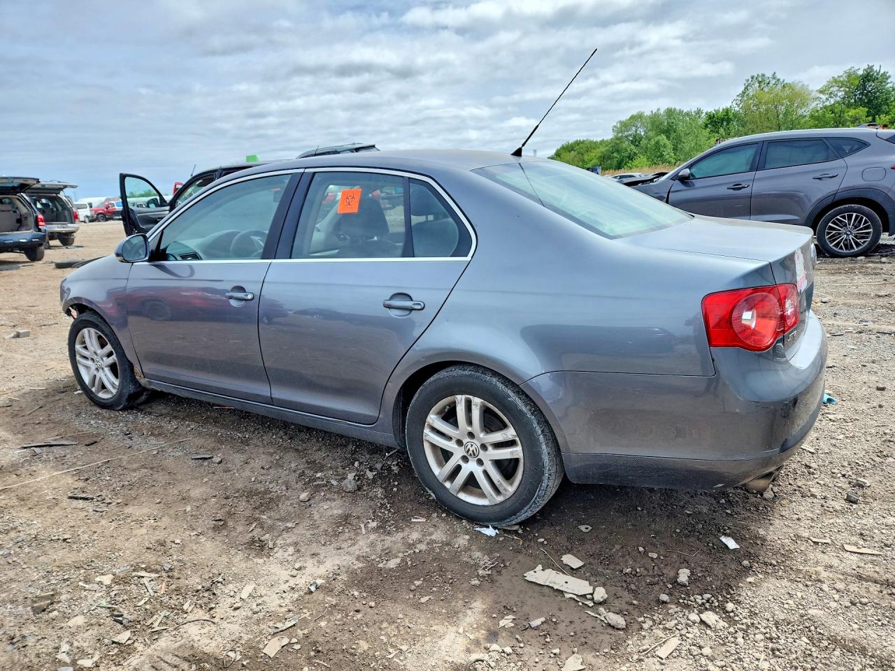 2007 Volkswagen Jetta Wolfsburg Gray vin: 3VWEG71K67M145218
