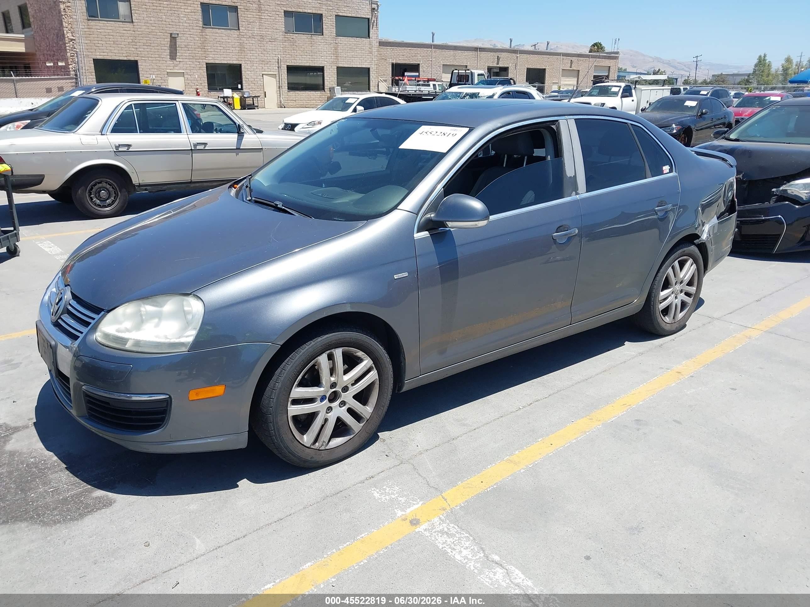 2007 Volkswagen Jetta Wolfsburg Edition Gray vin: 3VWEG71K67M165761