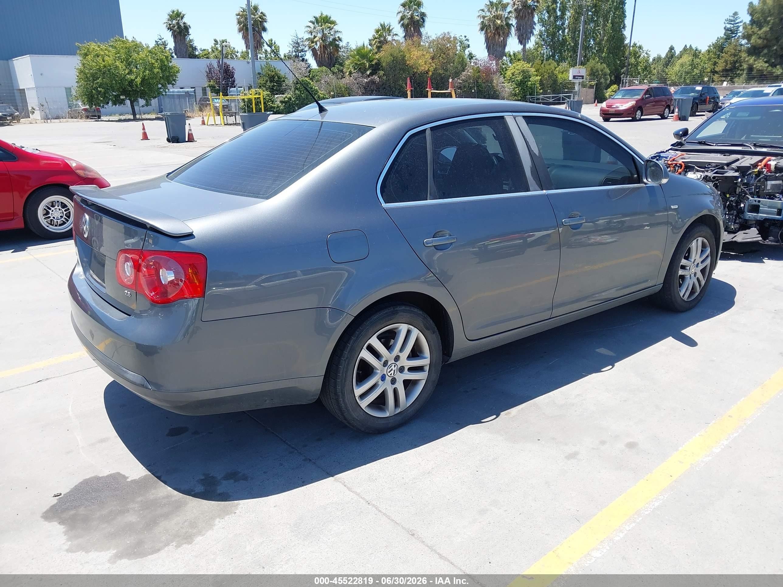 2007 Volkswagen Jetta Wolfsburg Edition Gray vin: 3VWEG71K67M165761