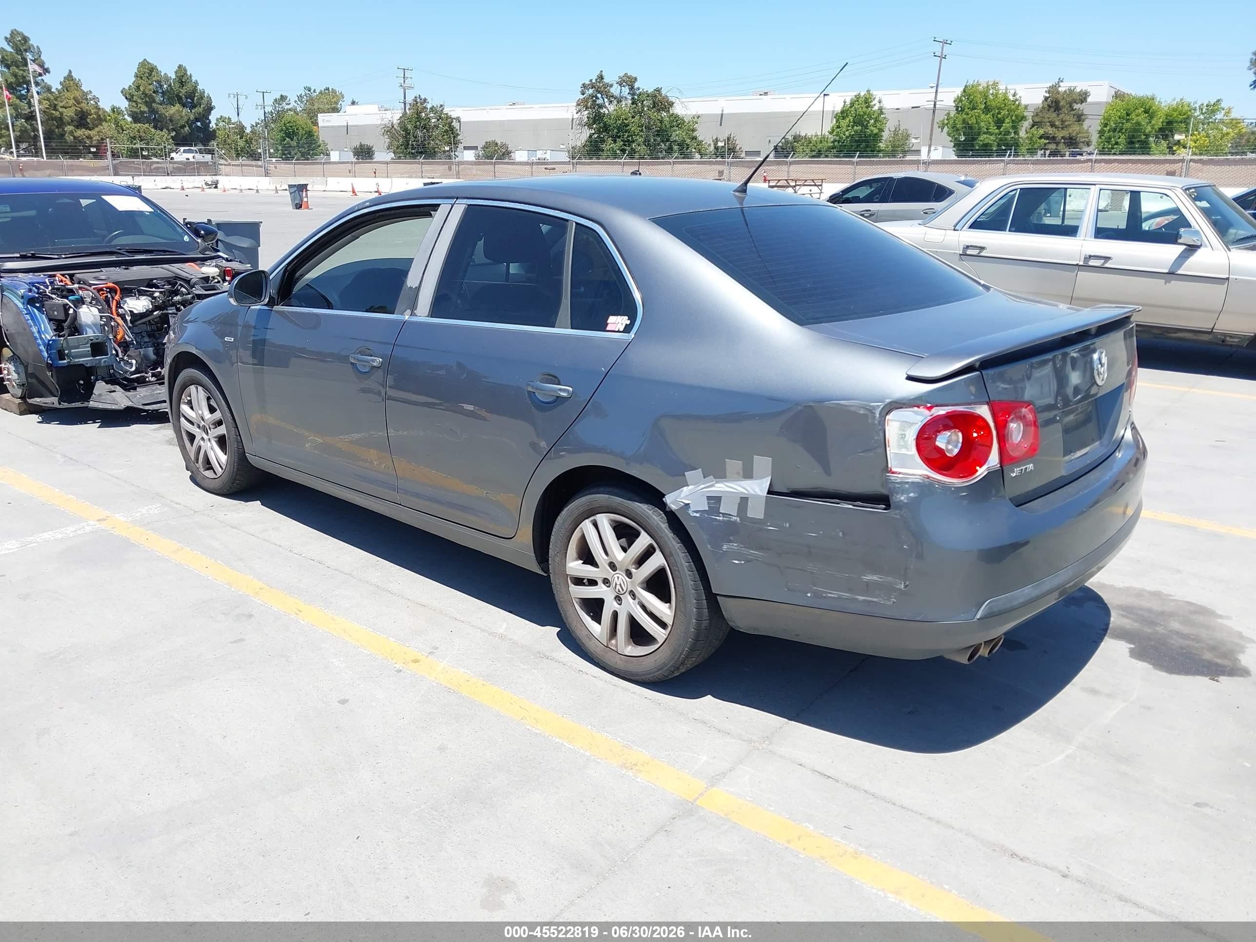 2007 Volkswagen Jetta Wolfsburg Edition Gray vin: 3VWEG71K67M165761