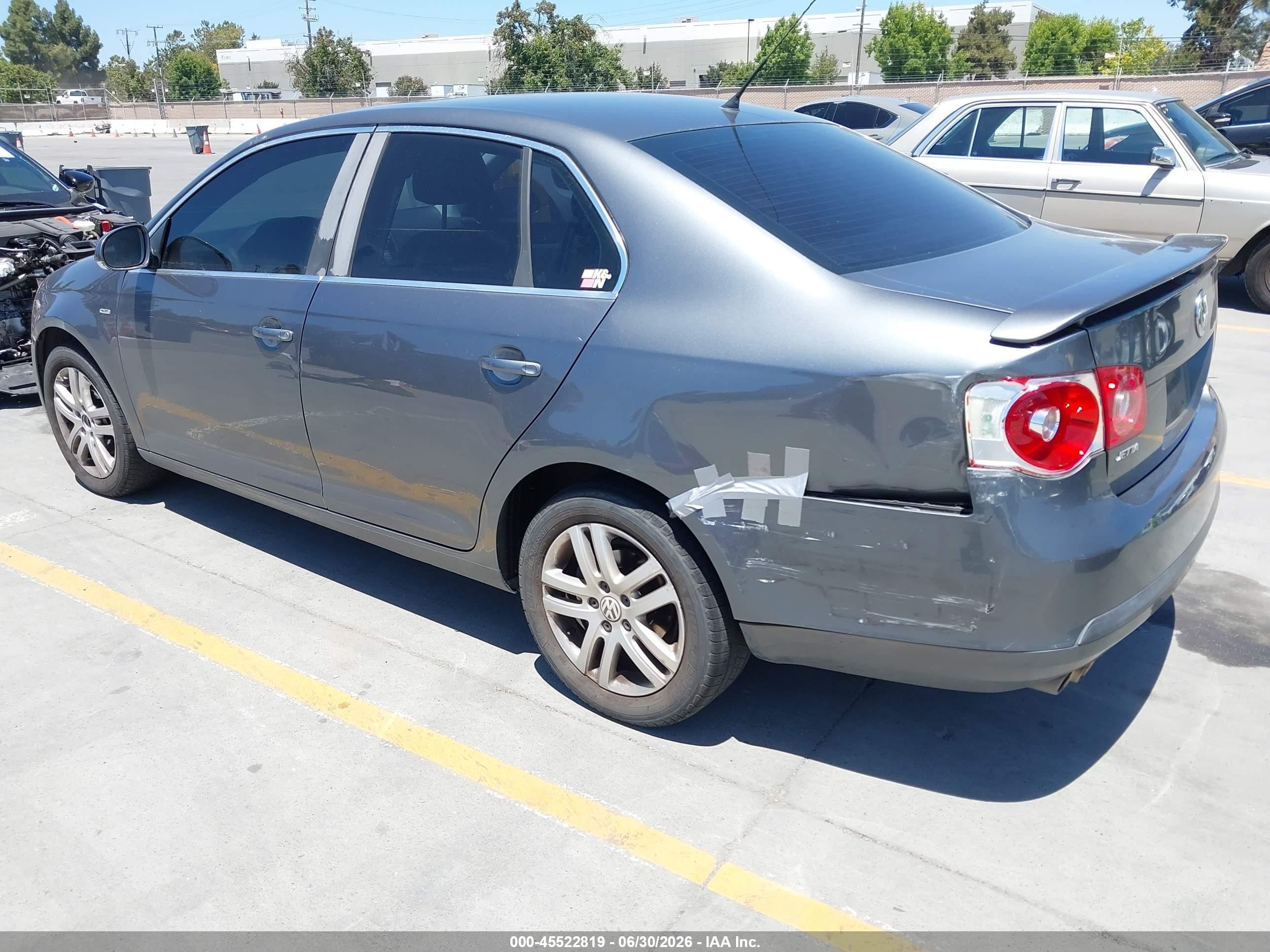 2007 Volkswagen Jetta Wolfsburg Edition Gray vin: 3VWEG71K67M165761