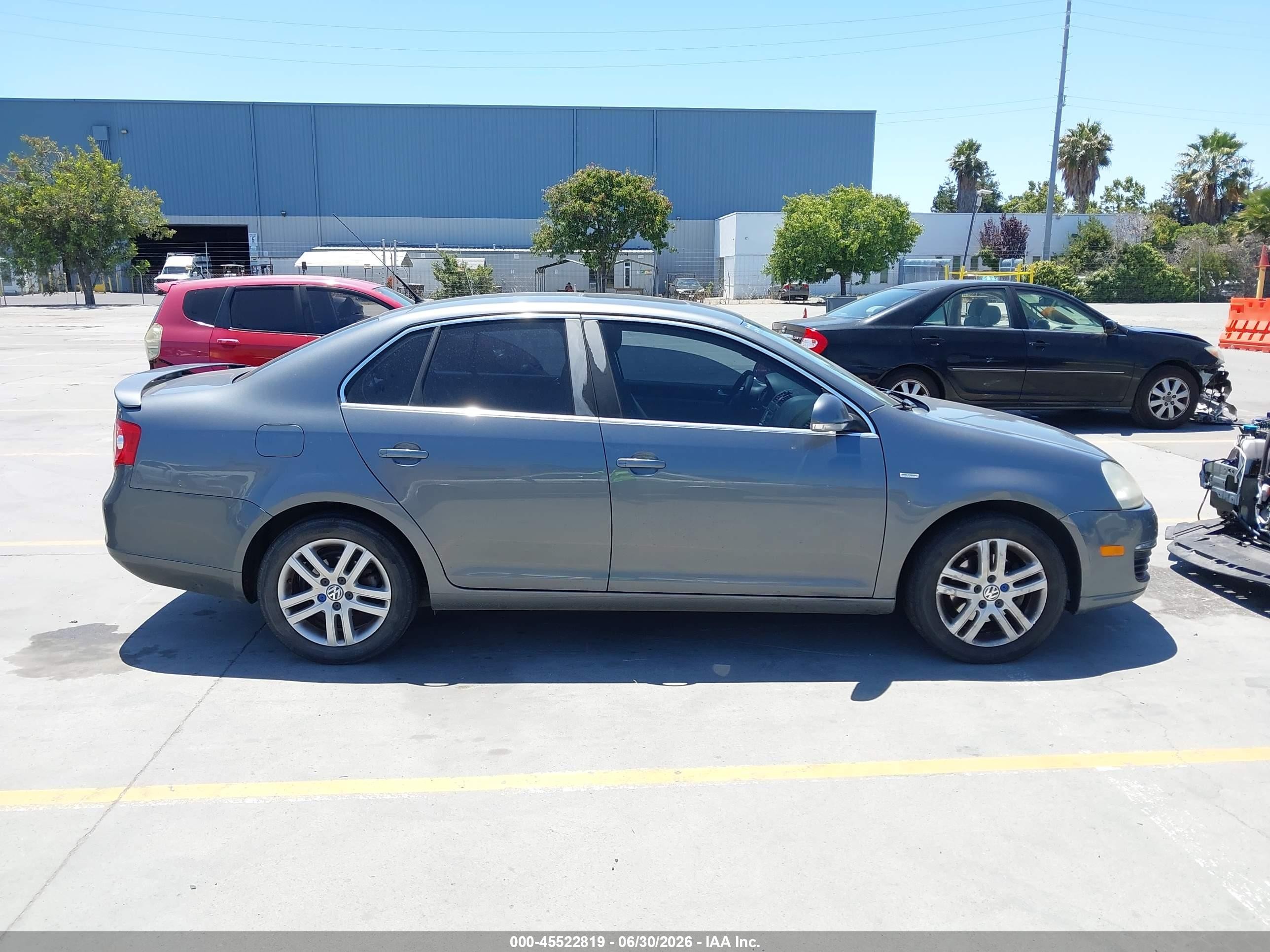 2007 Volkswagen Jetta Wolfsburg Edition Gray vin: 3VWEG71K67M165761