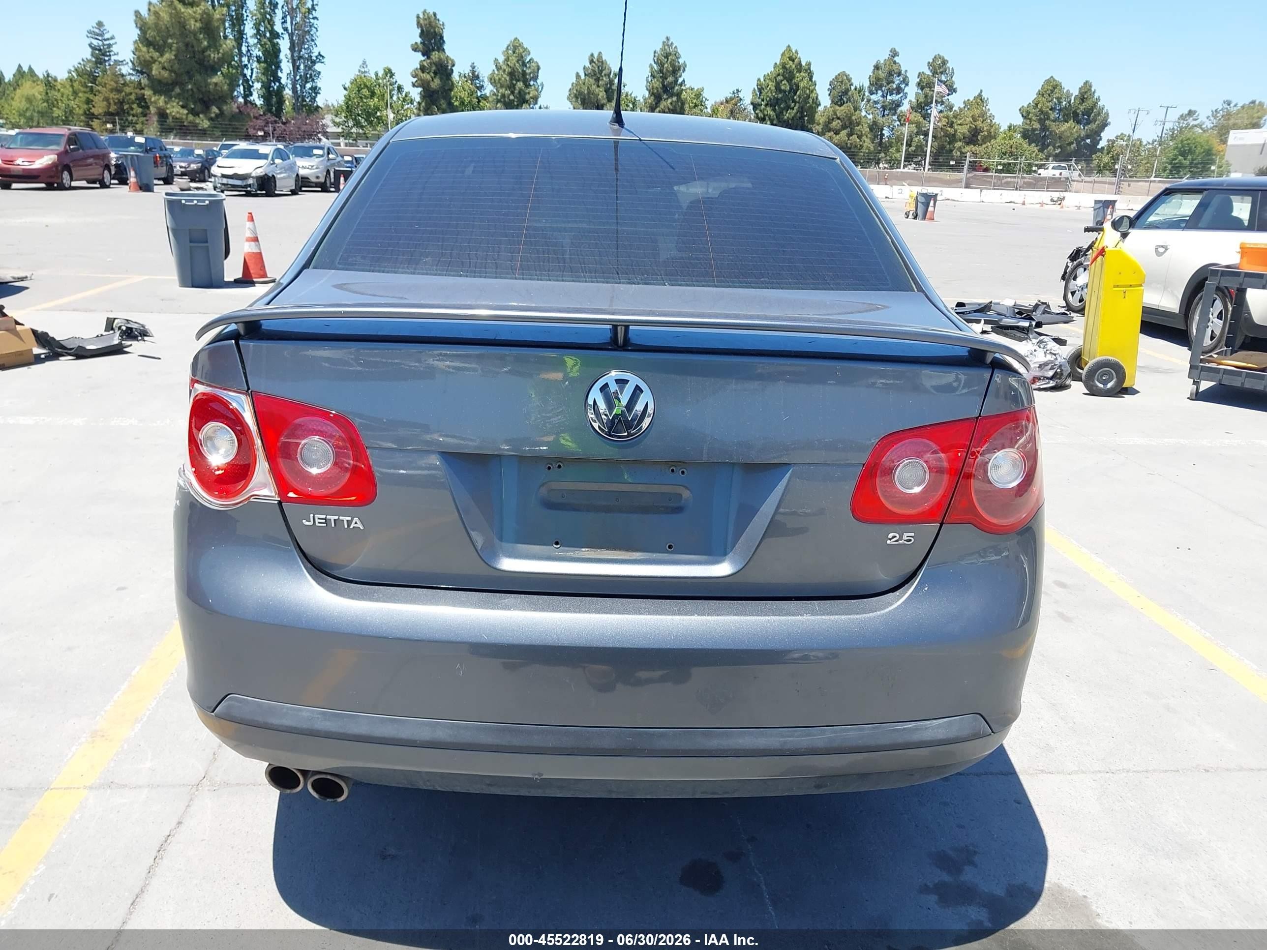 2007 Volkswagen Jetta Wolfsburg Edition Gray vin: 3VWEG71K67M165761