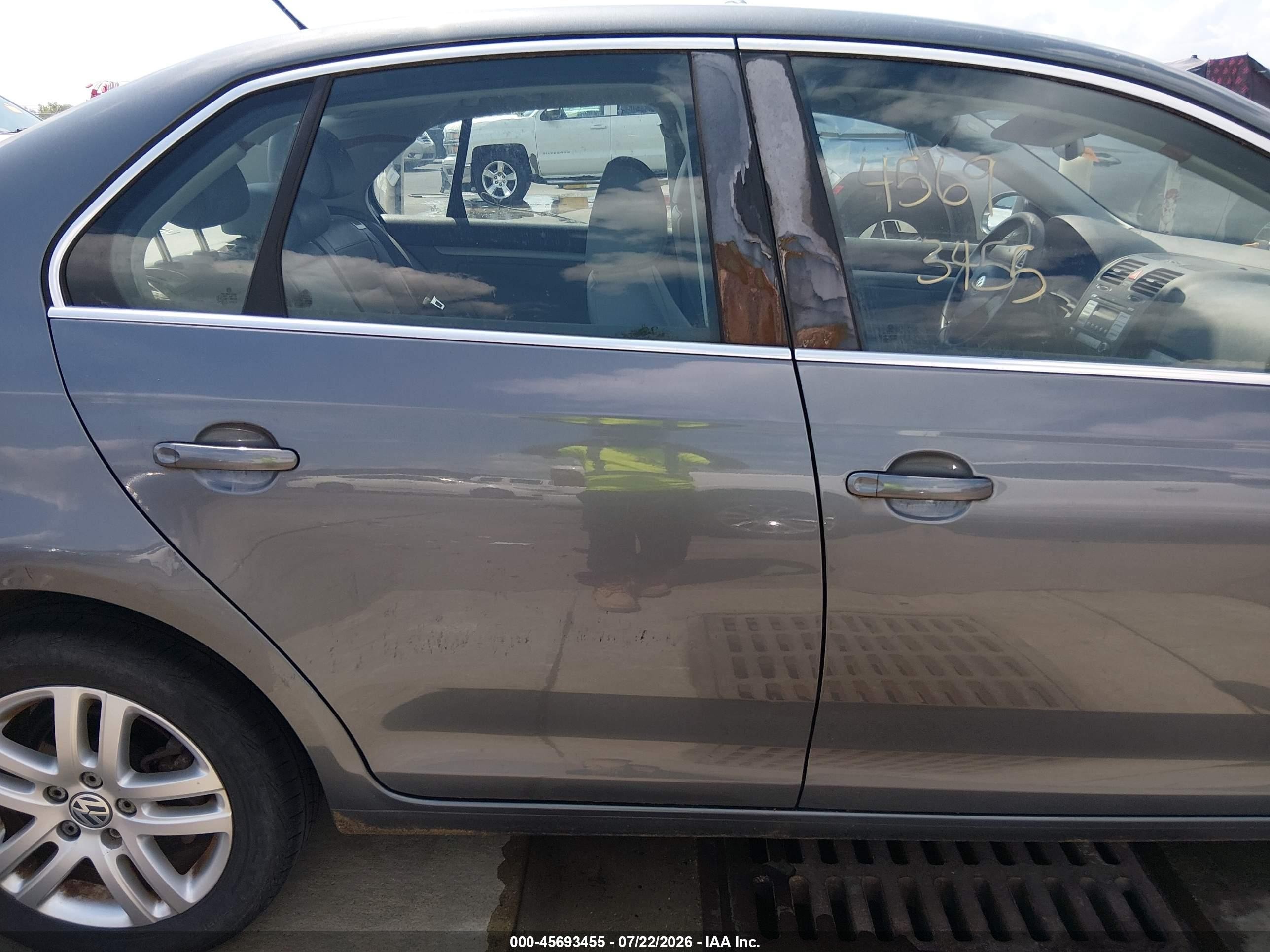 2007 Volkswagen Jetta Wolfsburg Edition Gray vin: 3VWEG71K77M078838