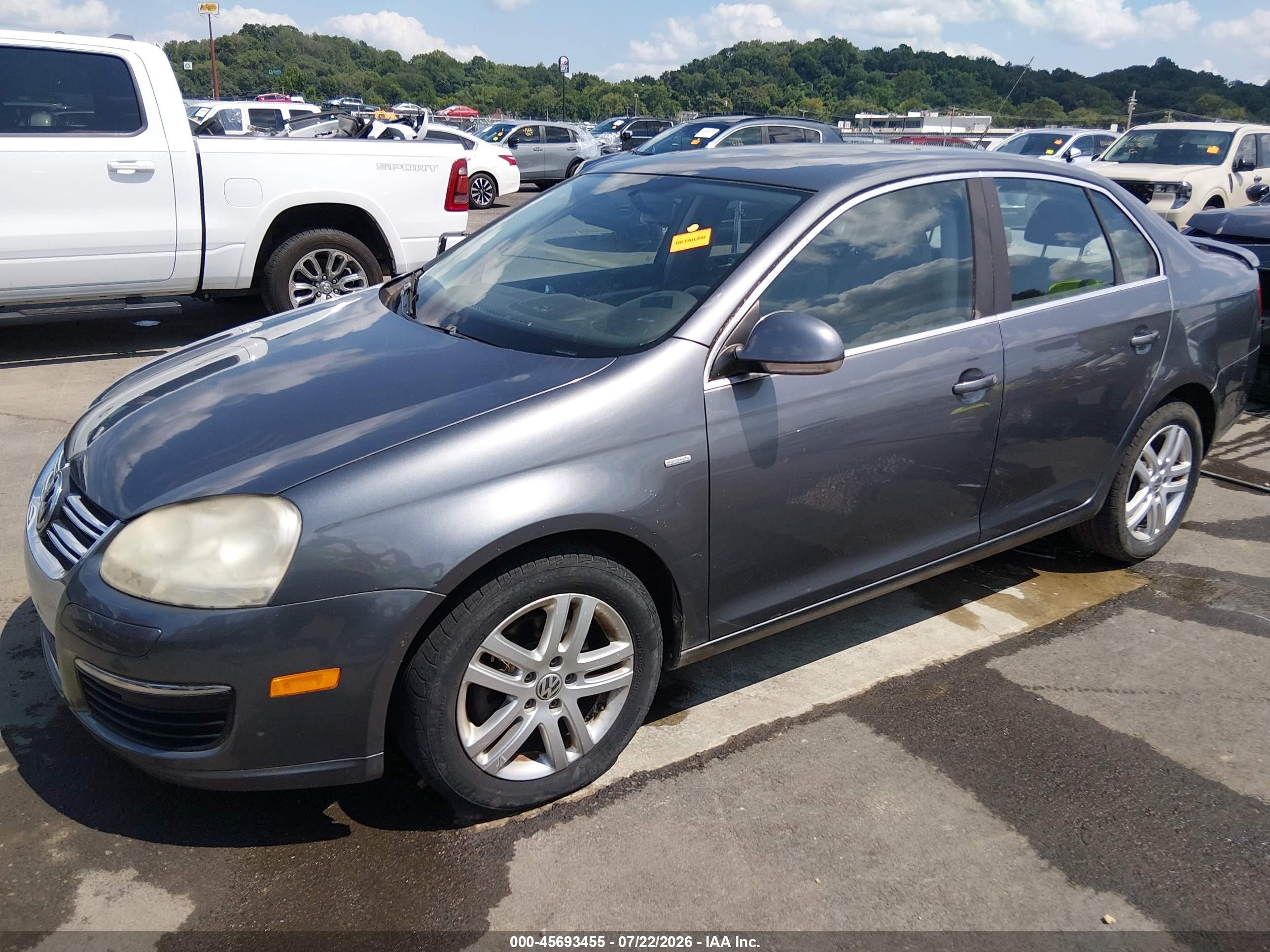 2007 Volkswagen Jetta Wolfsburg Edition Gray vin: 3VWEG71K77M078838