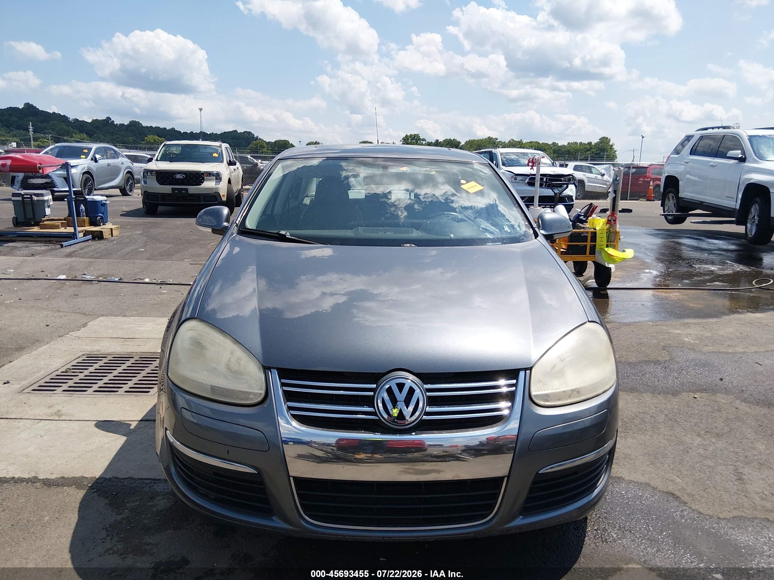 2007 Volkswagen Jetta Wolfsburg Edition Gray vin: 3VWEG71K77M078838