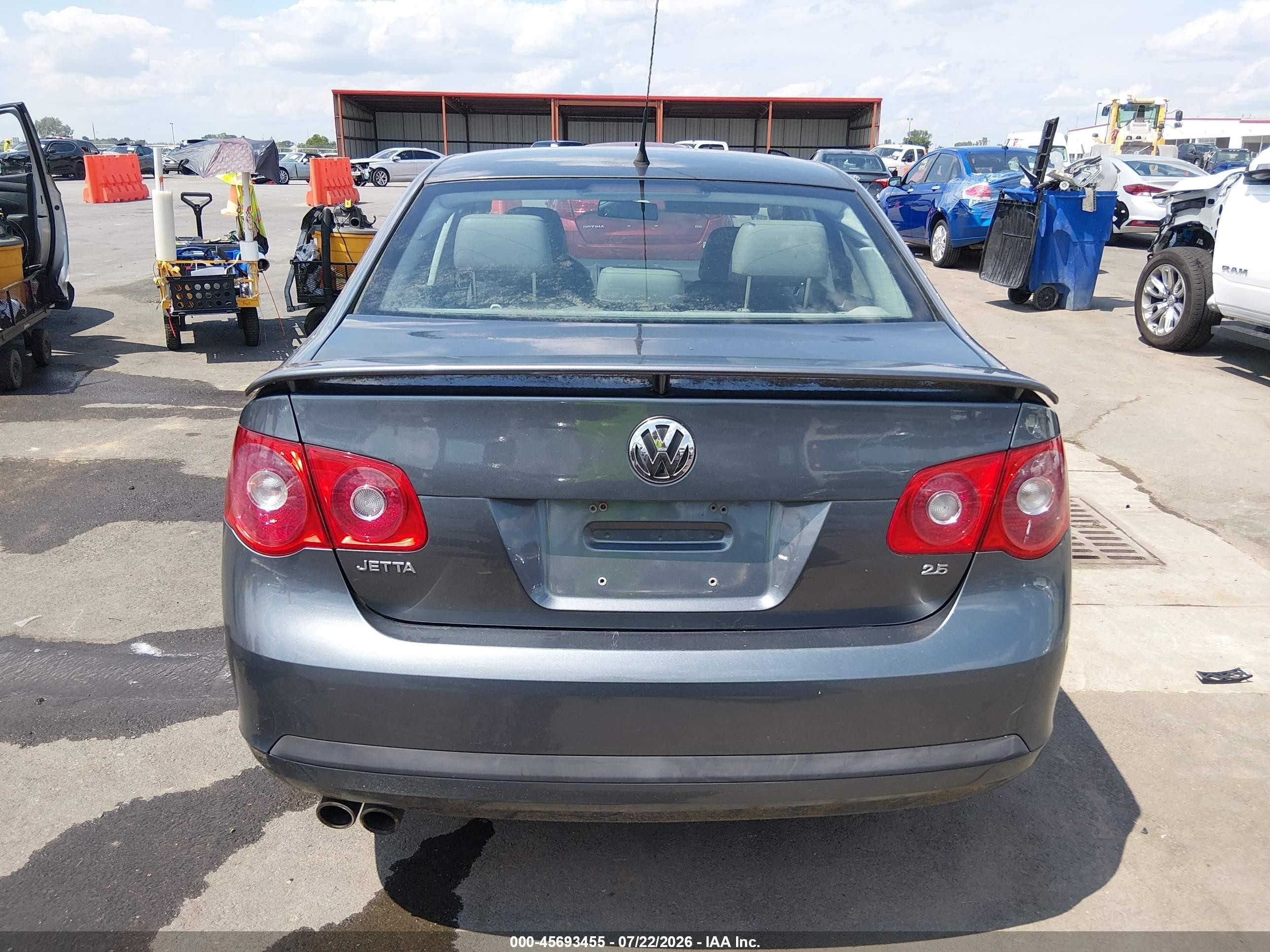 2007 Volkswagen Jetta Wolfsburg Edition Gray vin: 3VWEG71K77M078838